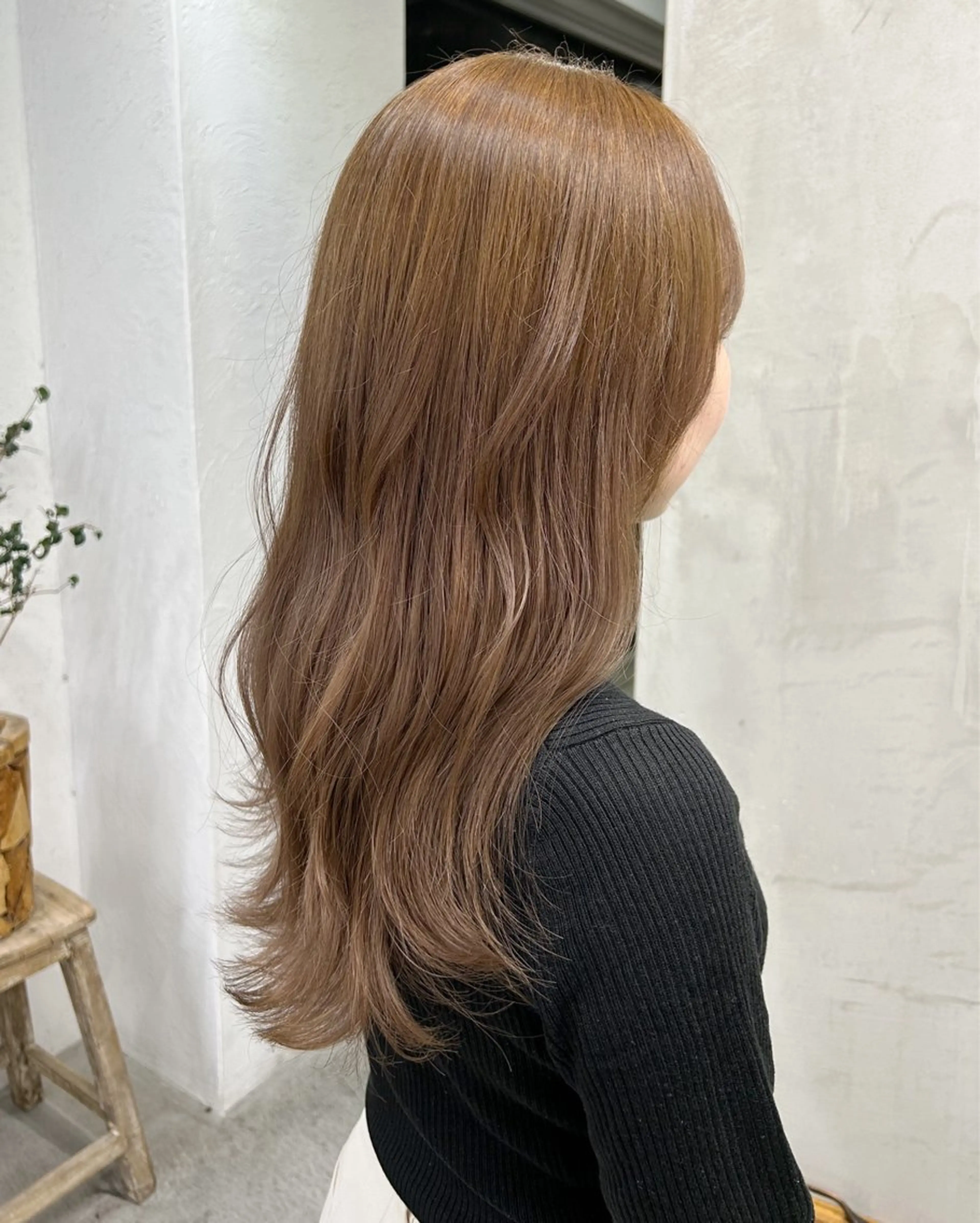 ロング カラー ヘアカラー 🫐寒色系カラー 🫐ヤマナカリリカのヘアスタイル