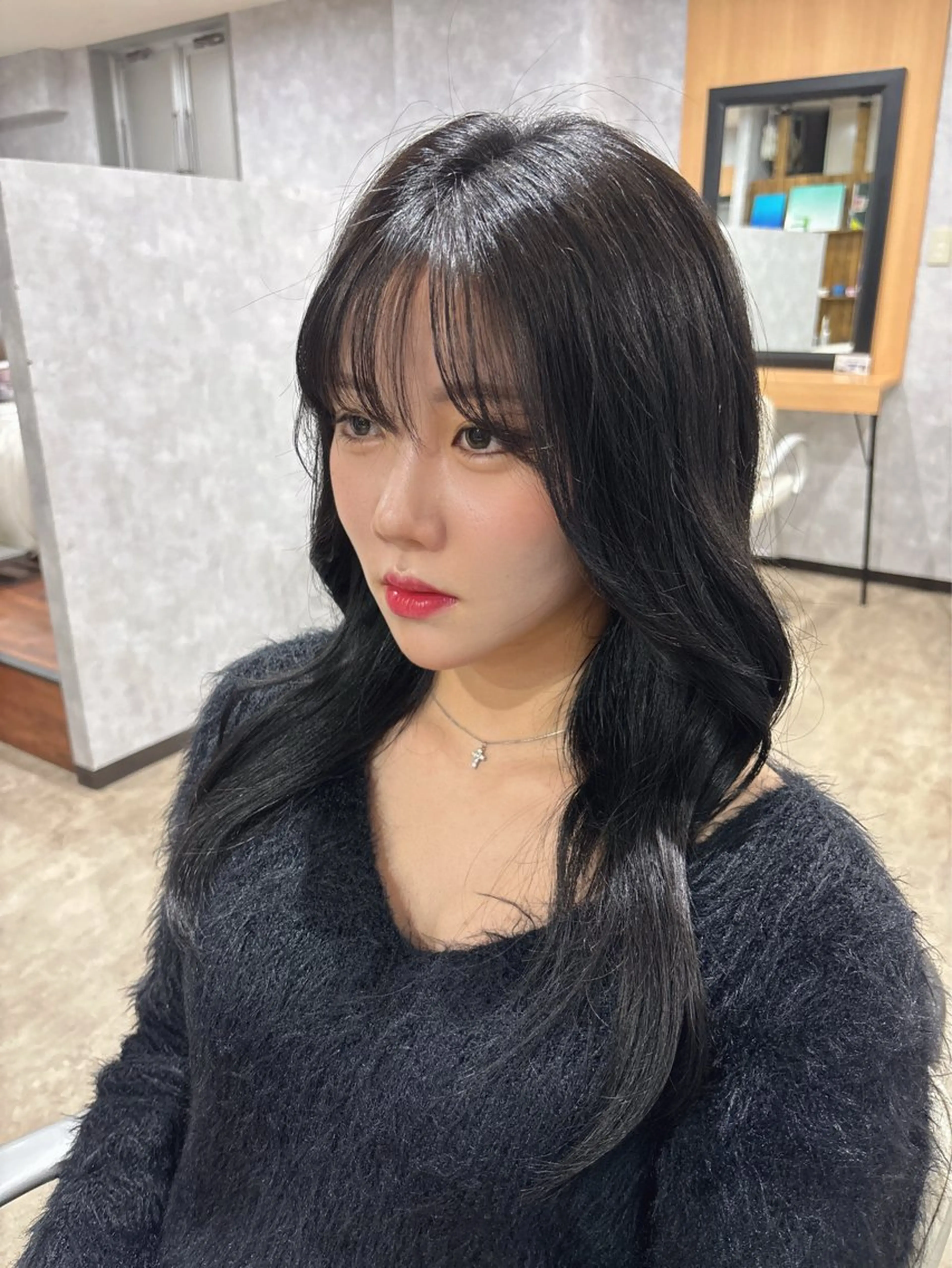 カラー La fith hair ray 札幌店所属・顔まわり/W カラー/リョウのヘアスタイル