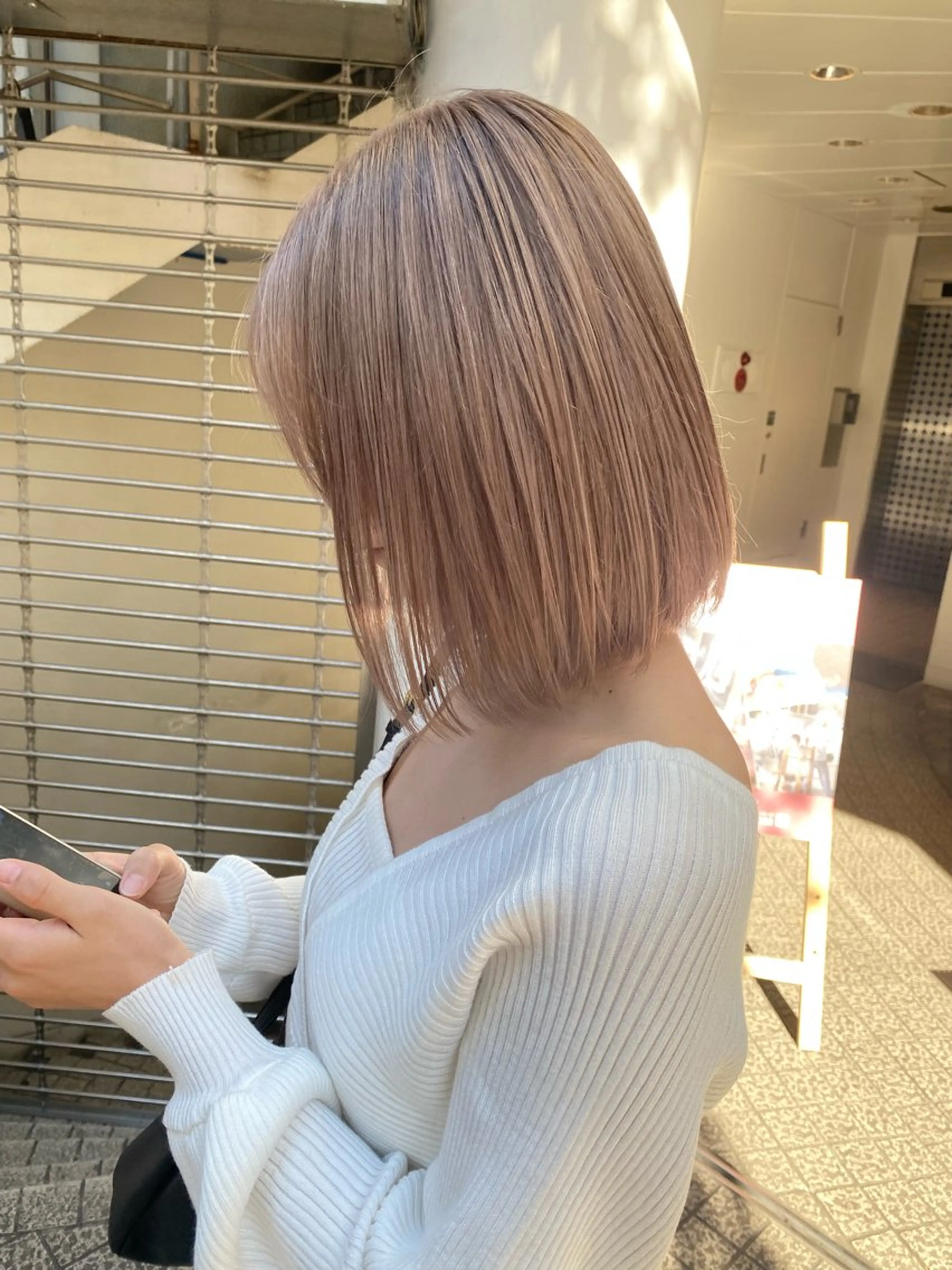 ミディアム カラー yiye 青山所属・無料カットモデル募集 🌱ひょうがのヘアスタイル