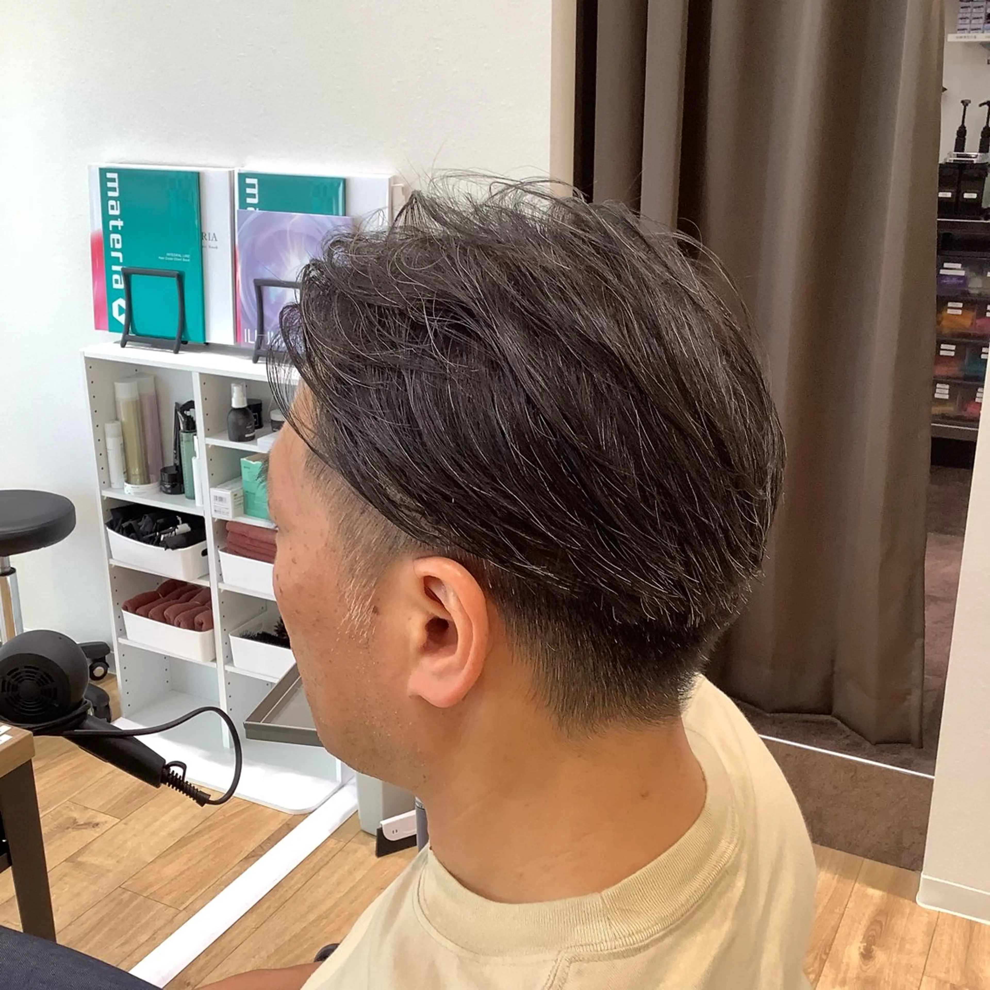 ショート メンズ カット エイジングケア特化 美容師✂️山崎竜二のヘアスタイル