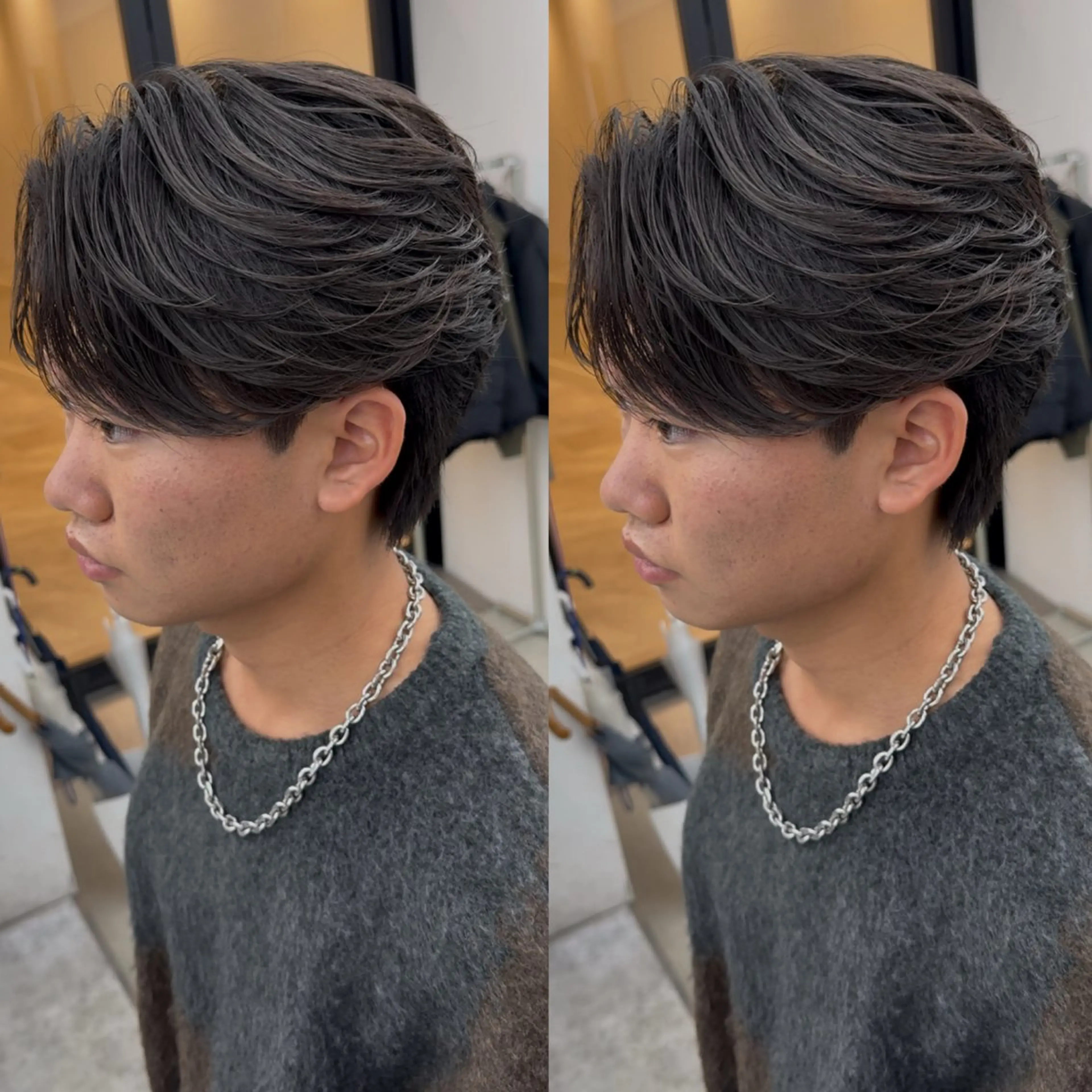 パーマ メンズ カット パーマ Lond LOGAN所属・🔥波巻き/ツイスパ 特化🔥メンズパーマのヘアスタイル