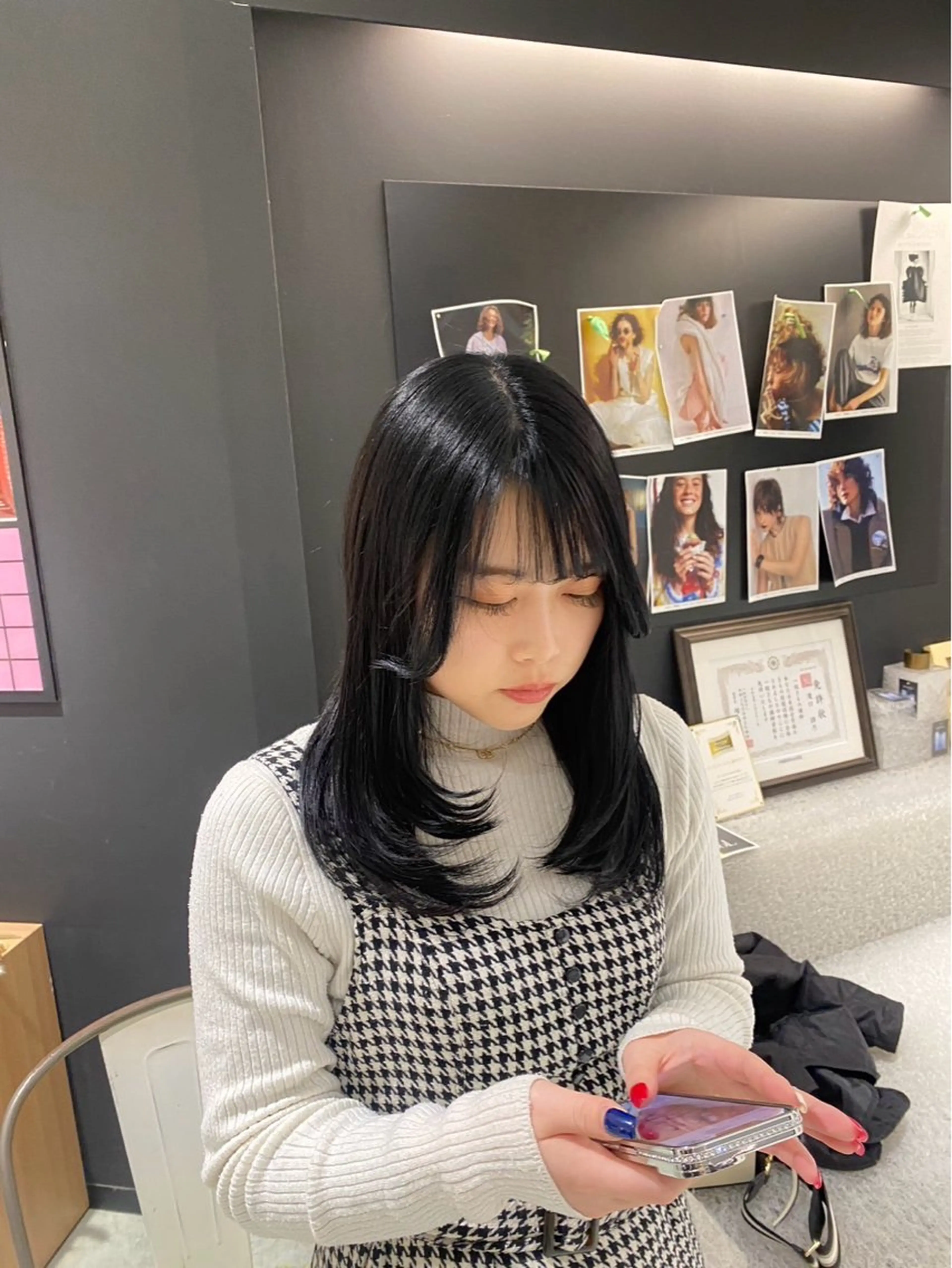 セミロング Gardenhair 小笠原篤矢のヘアスタイル