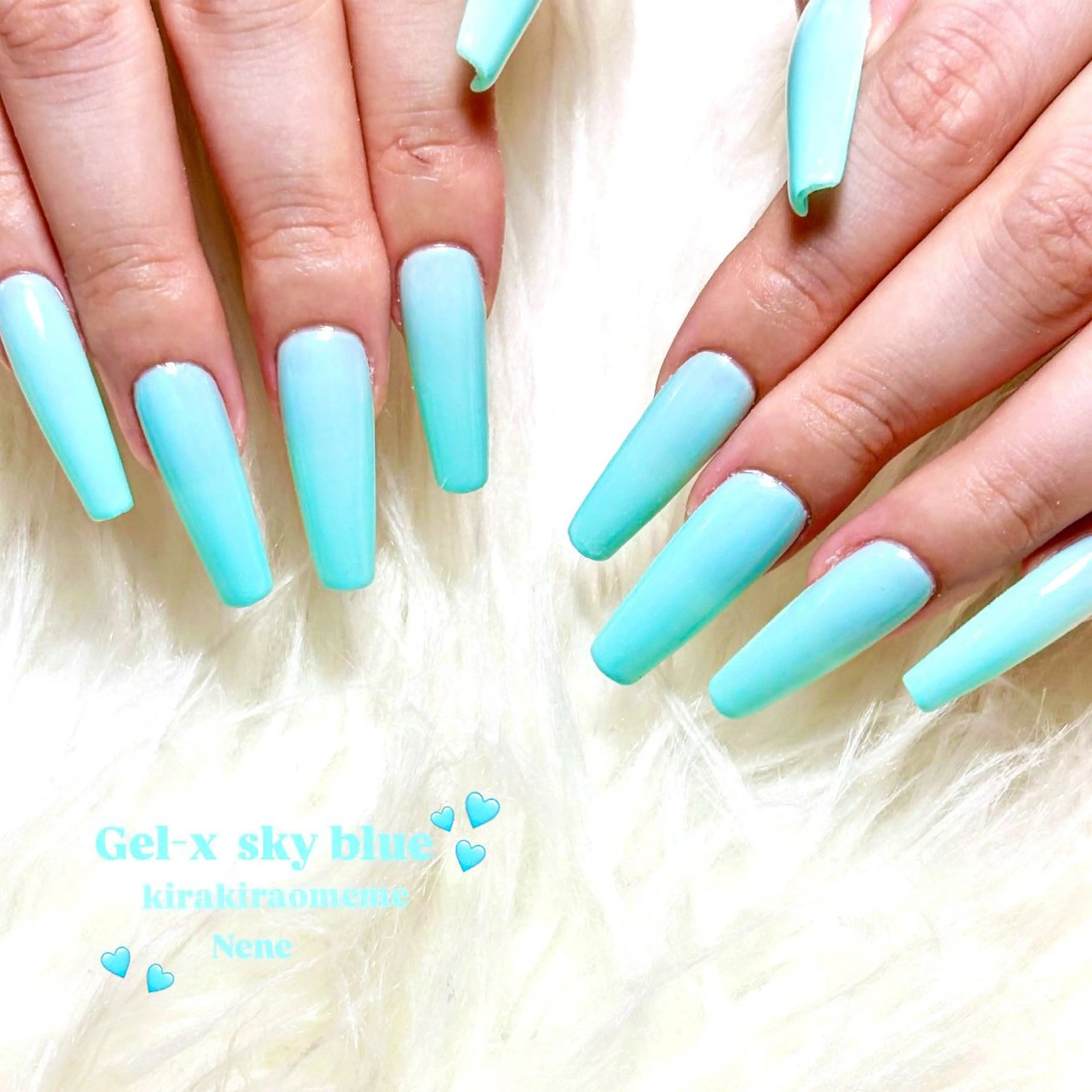 ネイル ハンドネイル キラオメ Neneのネイルデザイン