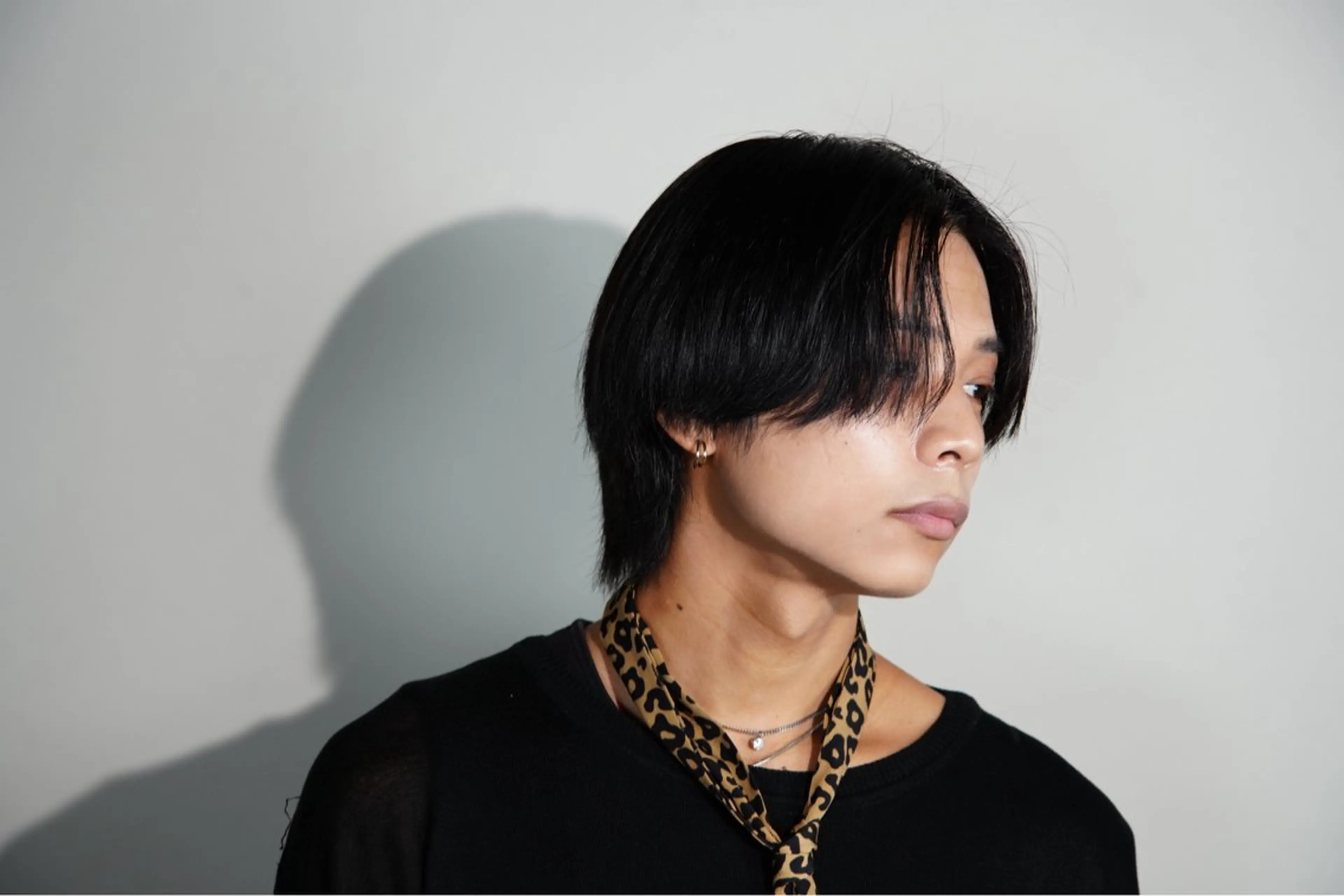 ミディアム メンズ メンズウルフカット ウルフカット シースルーマッシュ/ メンズ/KYOHEIのヘアスタイル