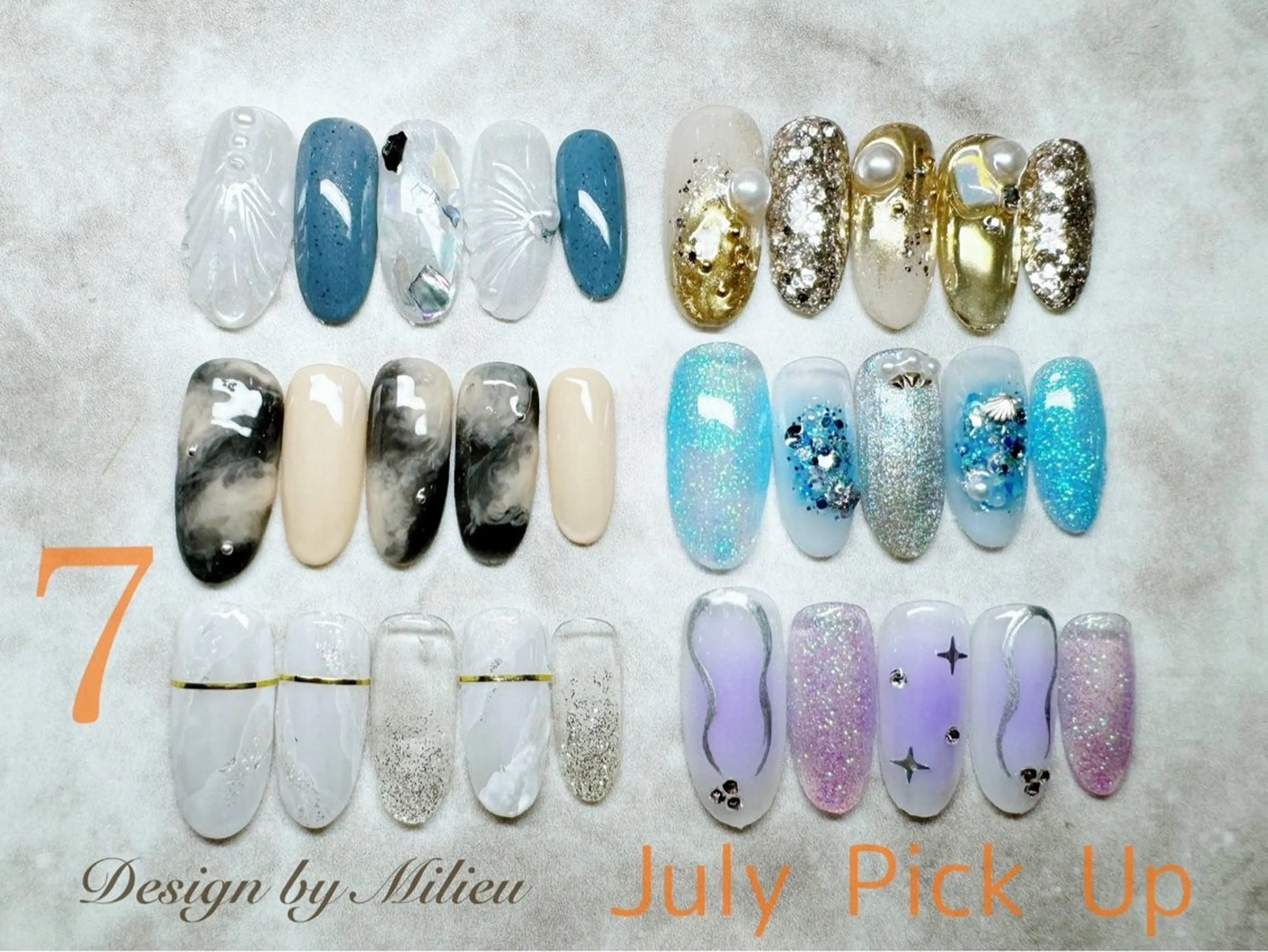 ネイル ハンドネイル 松永 稚奈のネイルデザイン