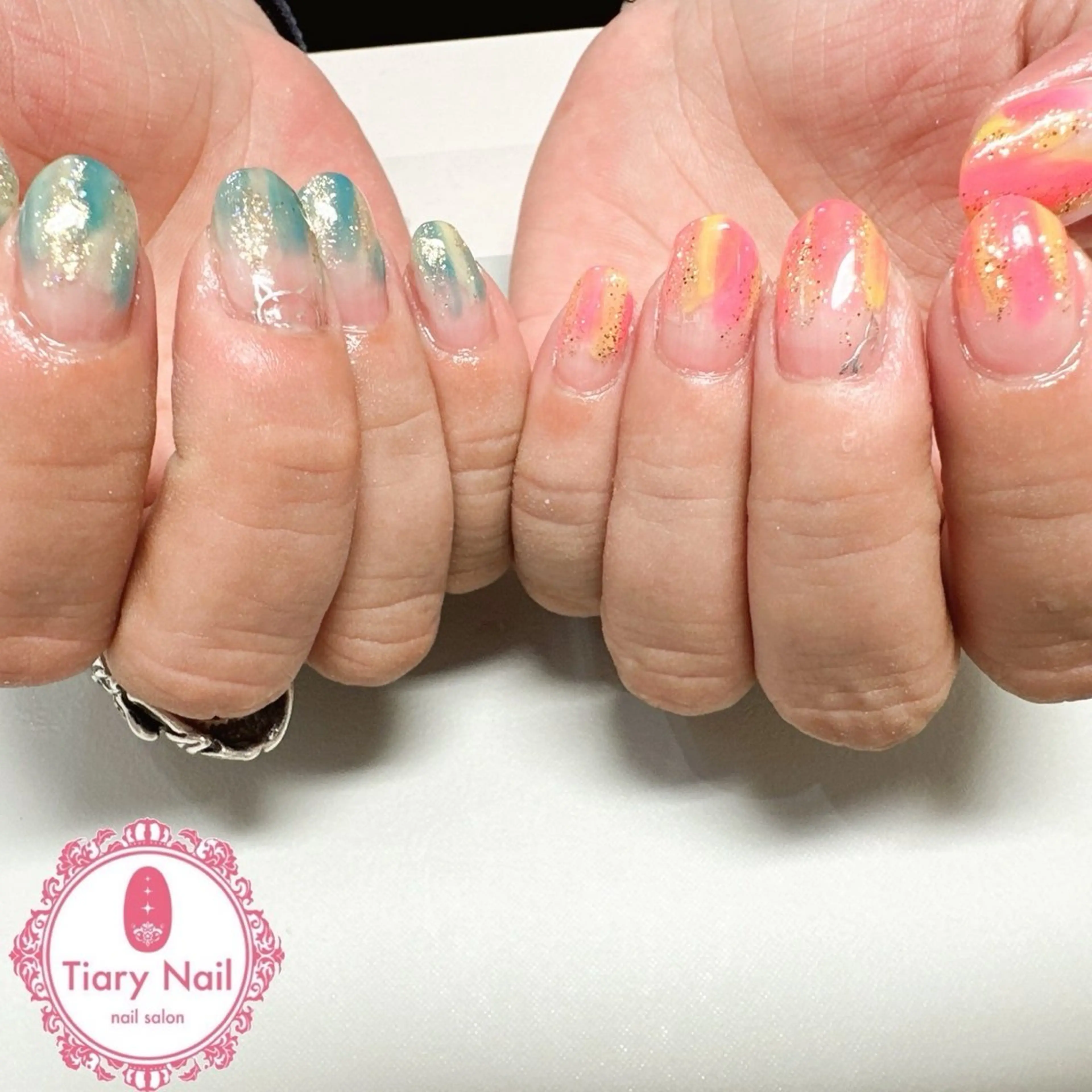 ネイル tiarynail K Kのネイルデザイン