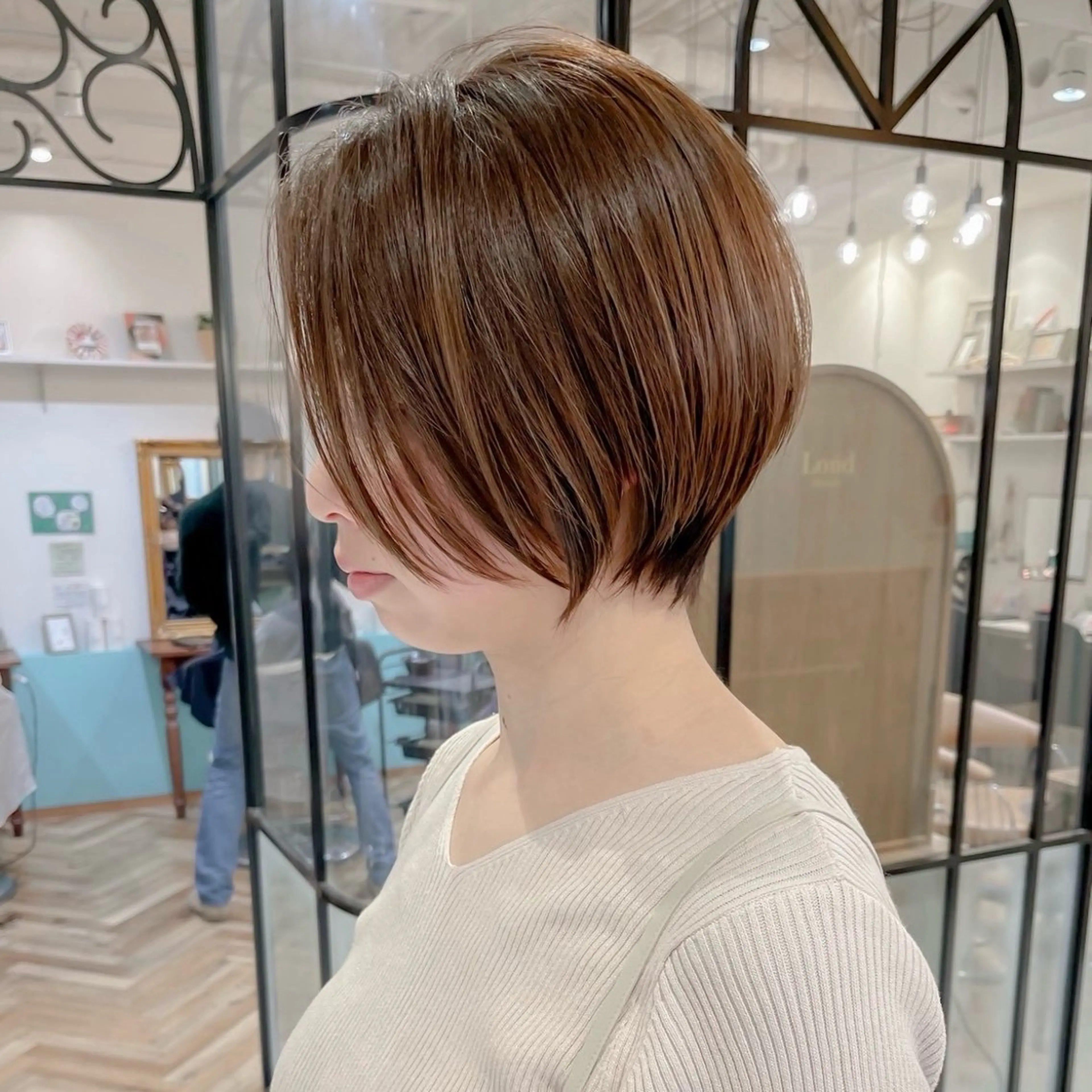 ショート 似合せ/ボブ レイヤー/遼祐のヘアスタイル