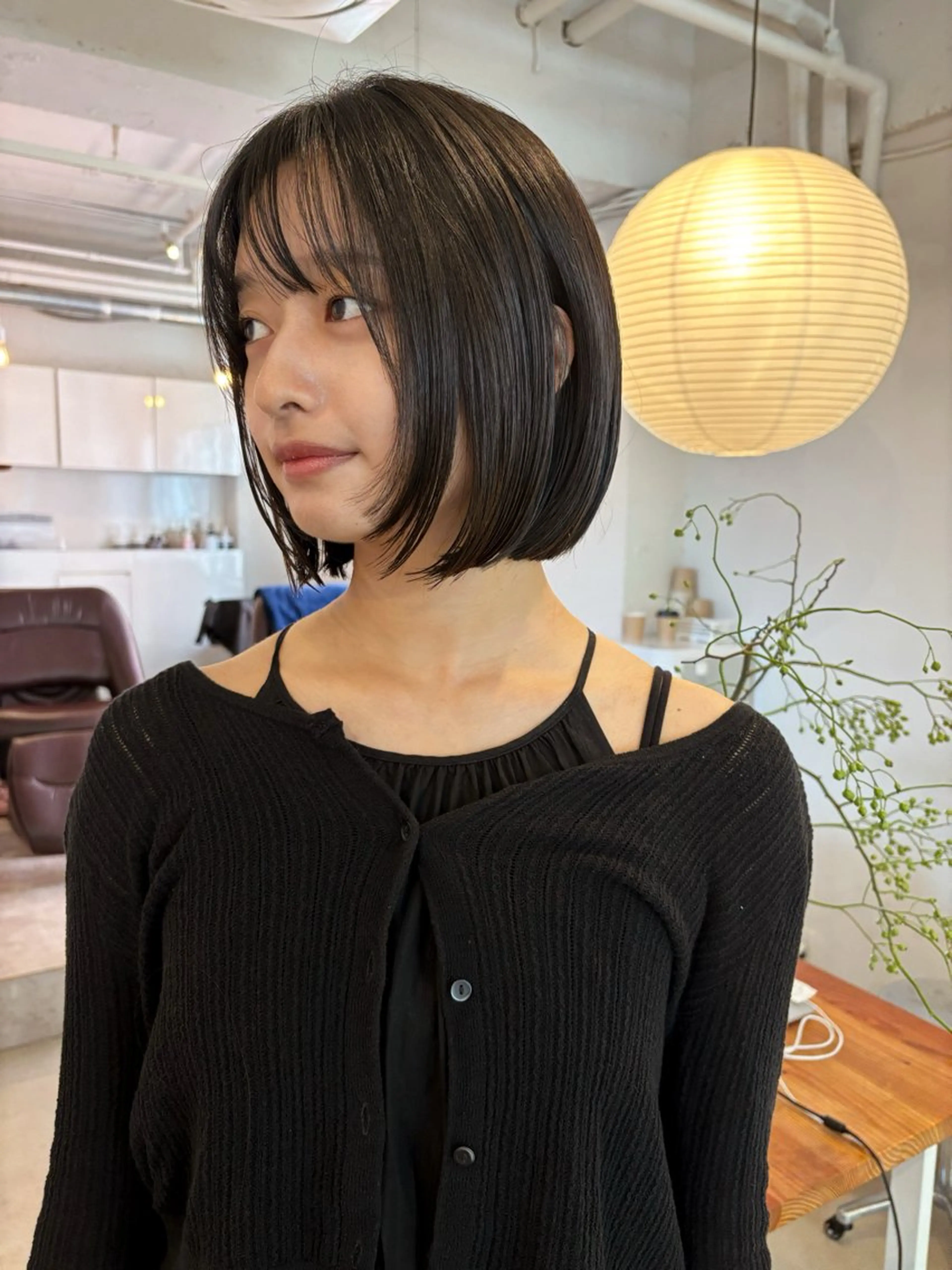 ショート ボブ カット 🍑透明感hair ・NENE🍑のヘアスタイル