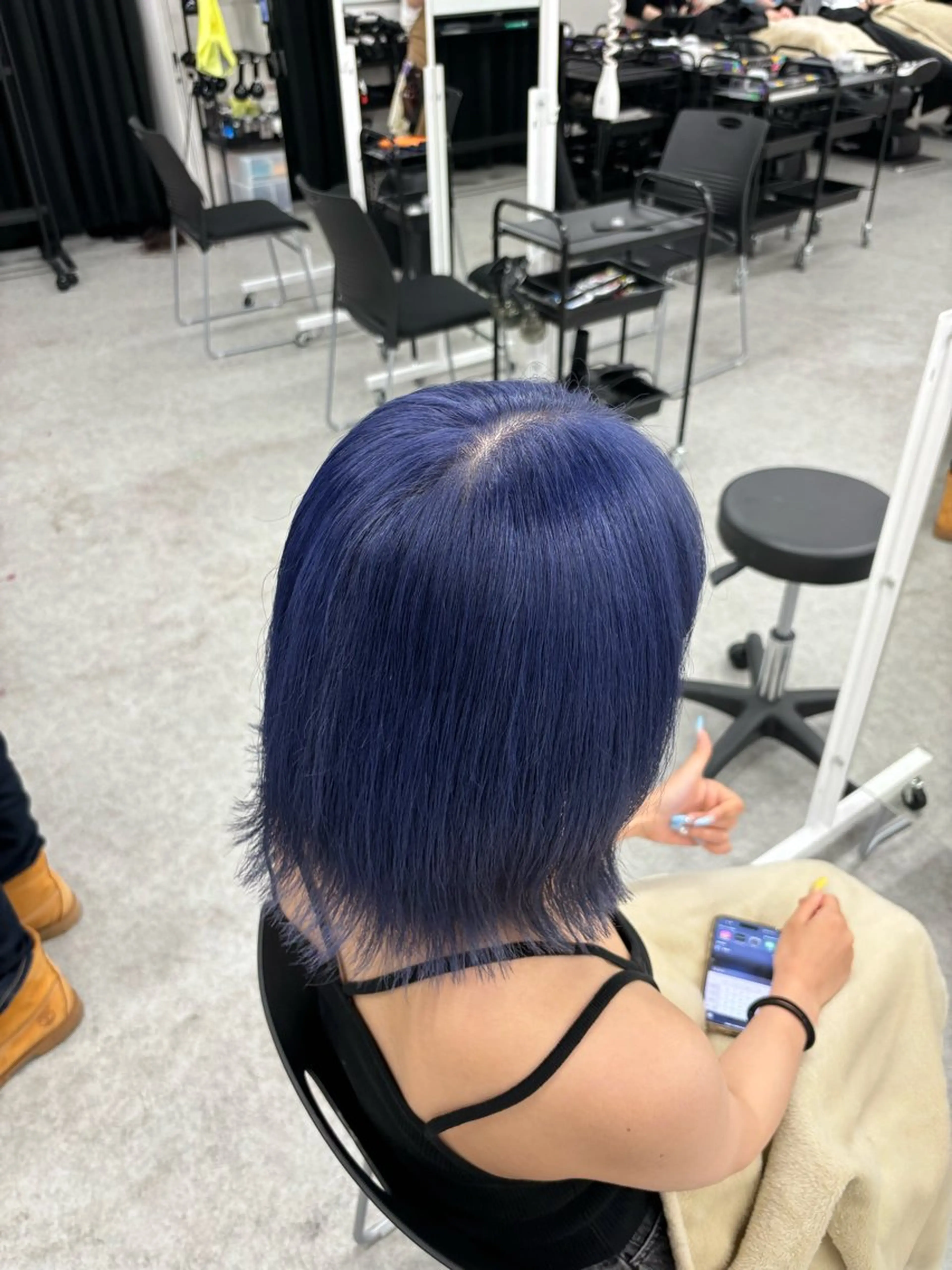 ミディアム カラー ヘアカラー ヘッドスパ ヘアセット 🫧韓国風透明感 ヘア🫧towaのヘアスタイル