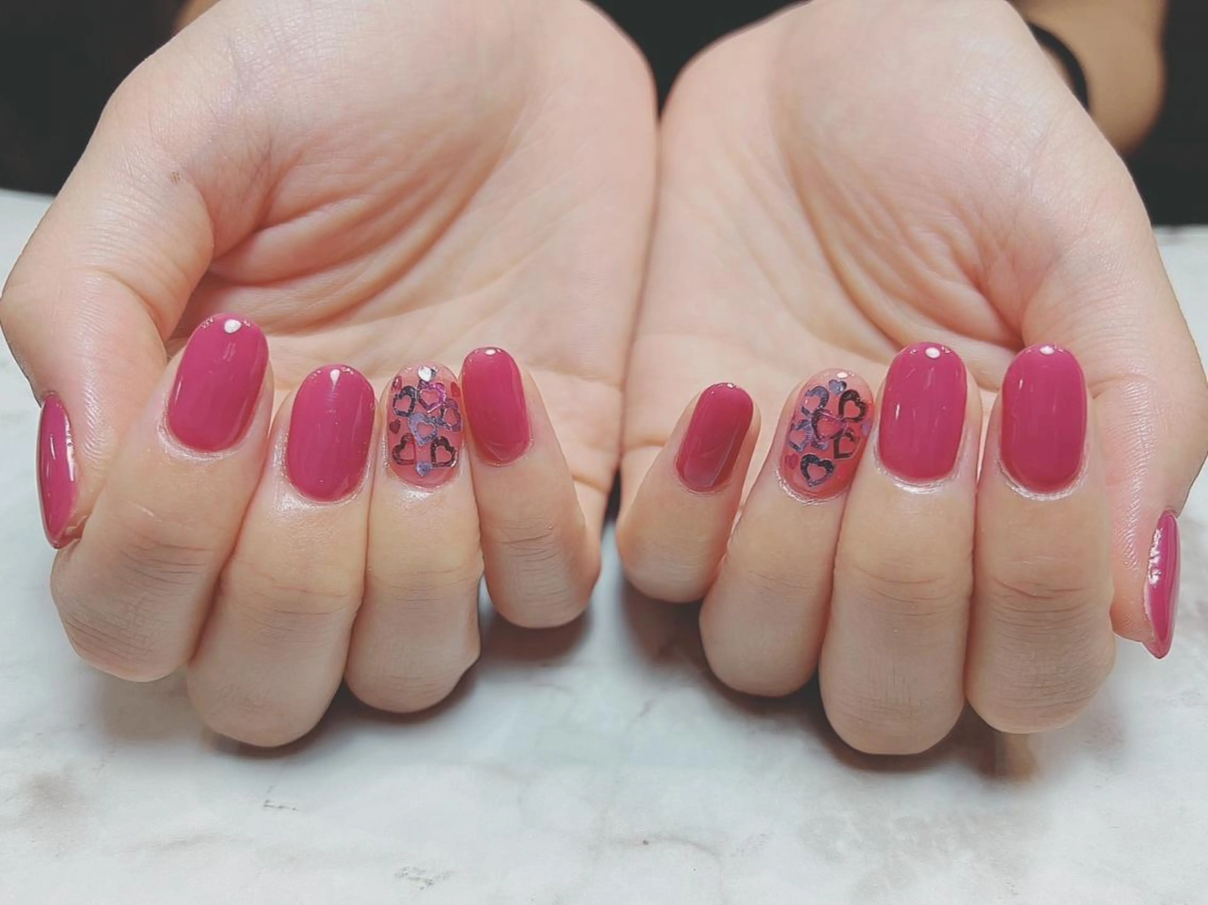 ネイル アートネイル ジェルネイル ニュアンスネイル パラジェル Nailist Honamiのネイルデザイン