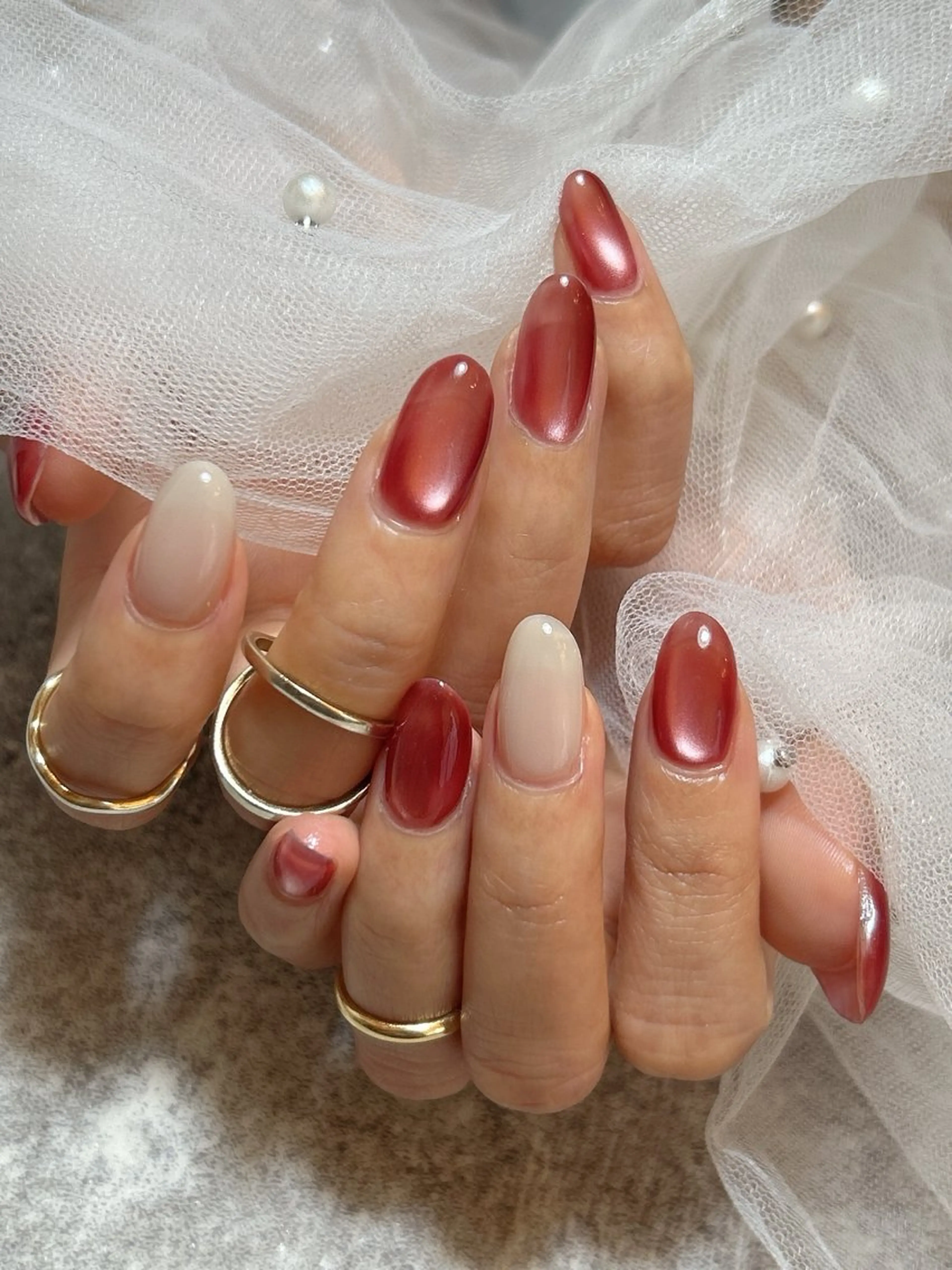 ミディアム ルミエナ銀座 宮本のネイルデザイン