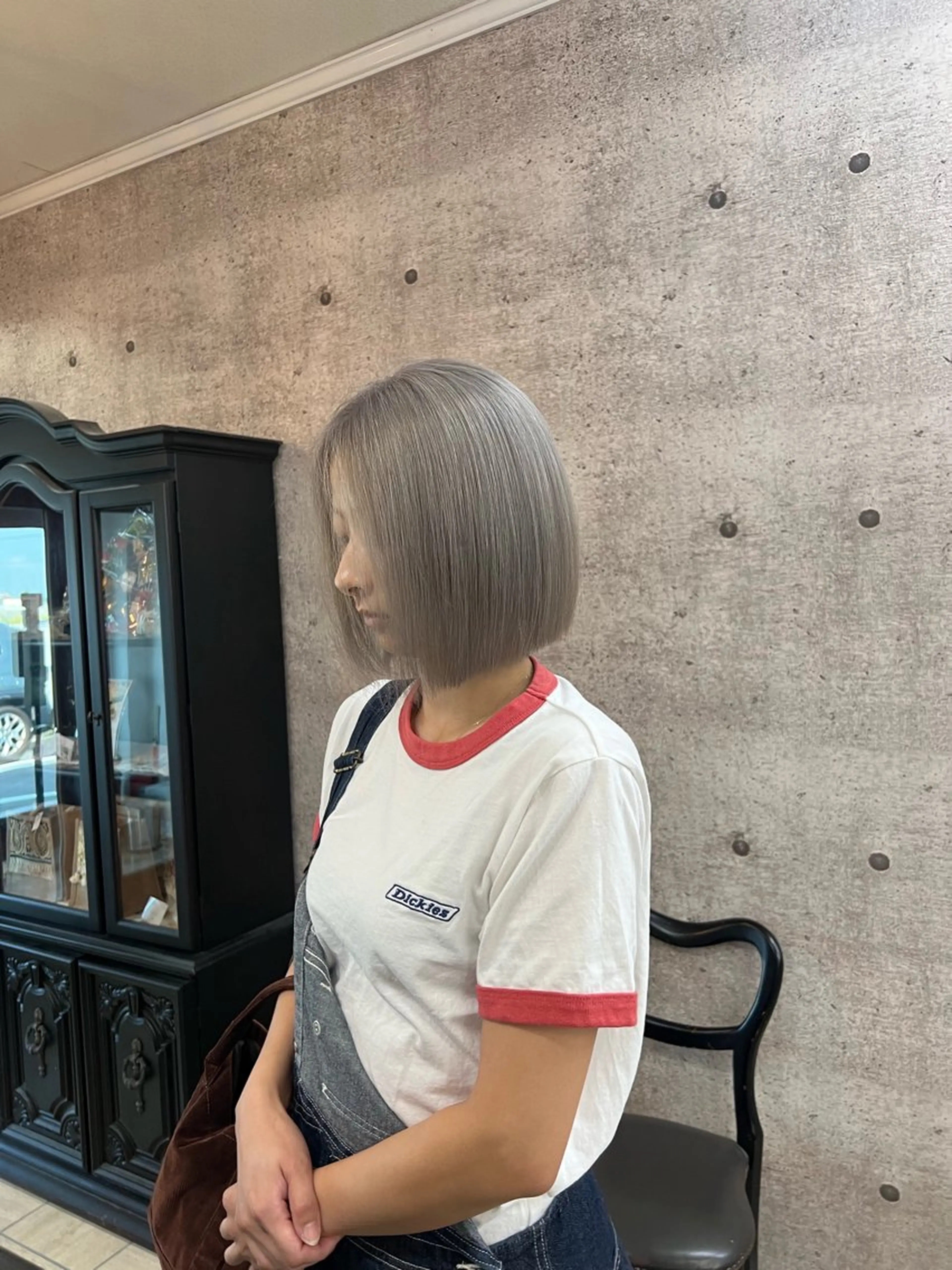 ショート カラー シルバー カット ヘアカラー トリートメント Raf.hair design所属・MAYU / Raf.のヘアスタイル