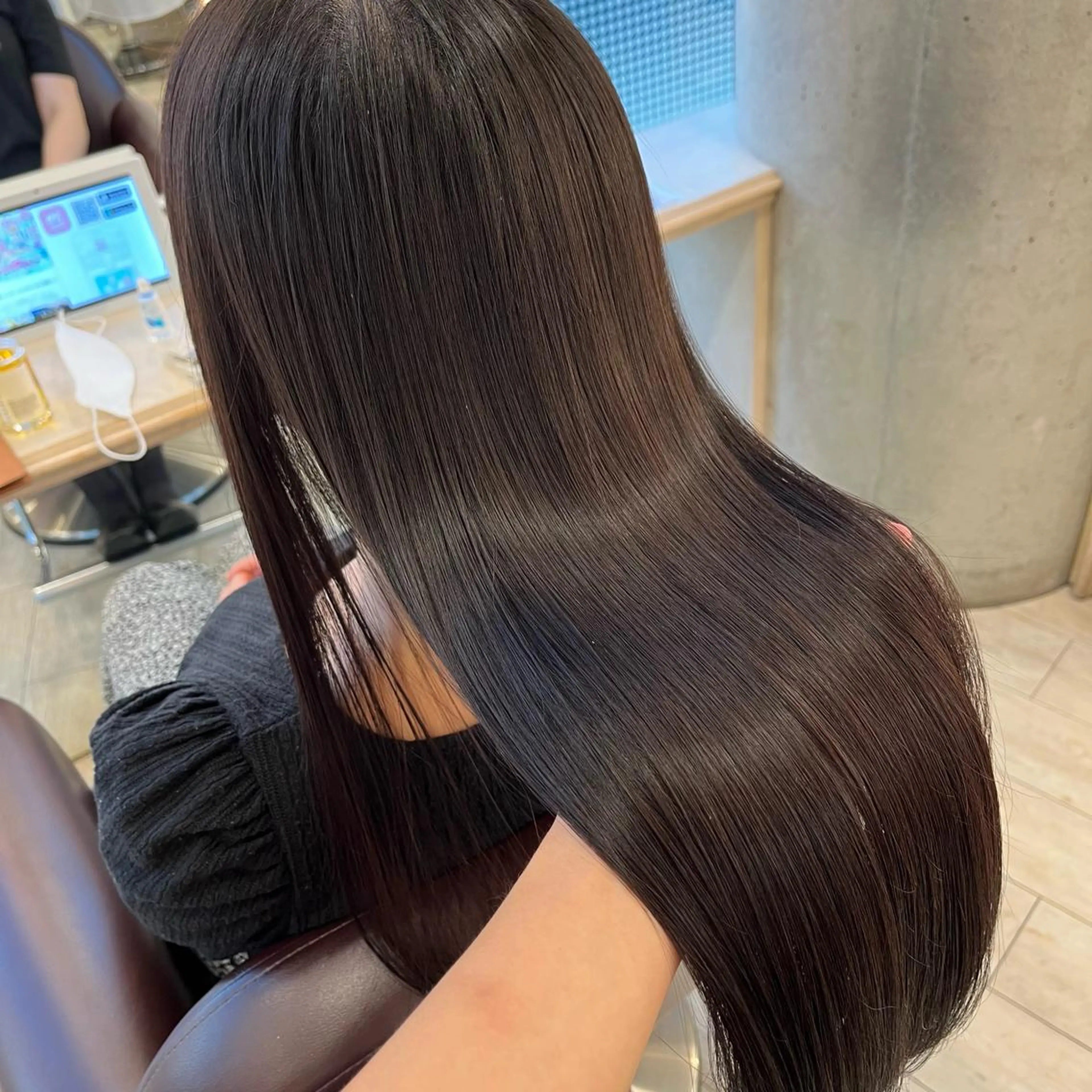 ロング トリートメント サソウ ユリエ🥥のヘアスタイル