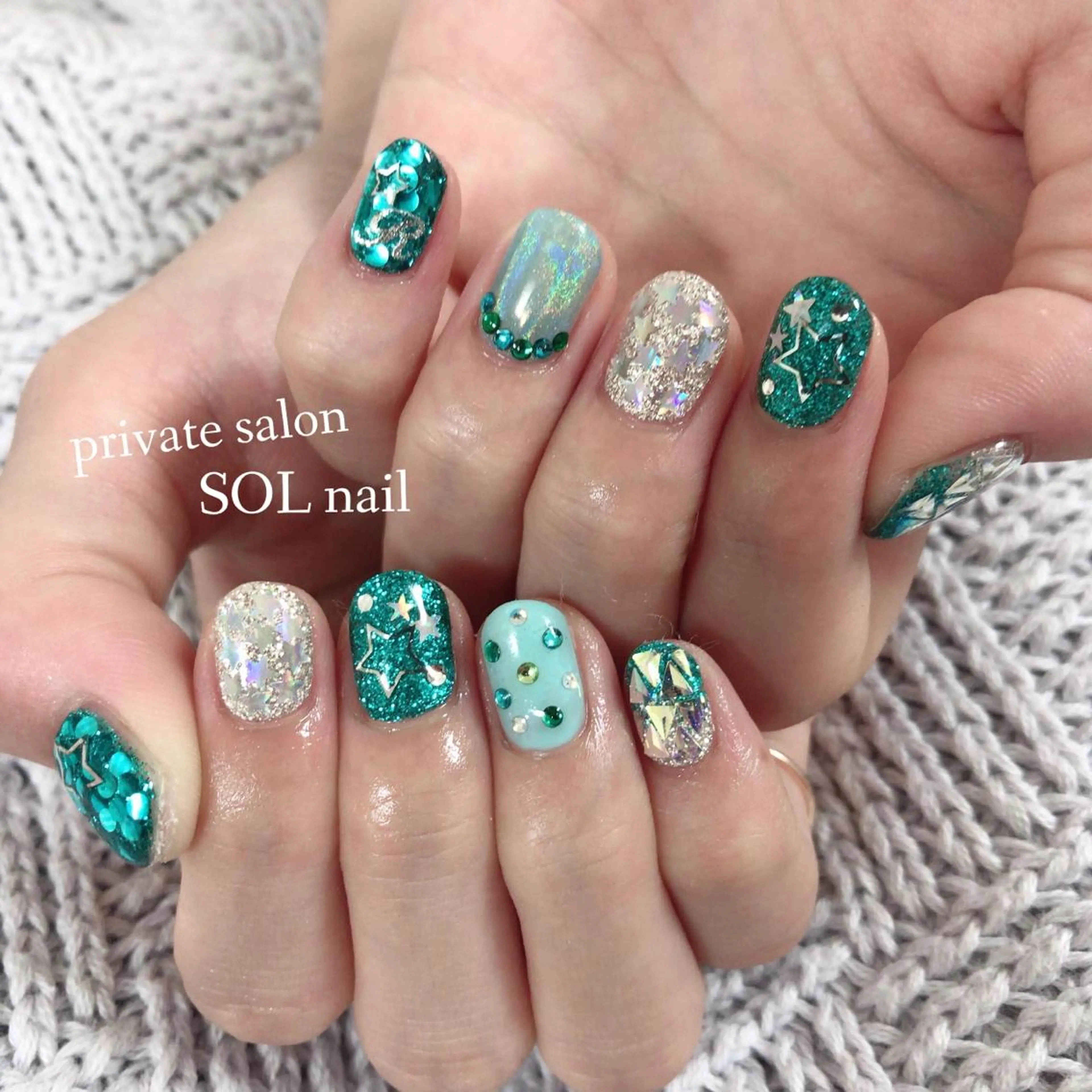 ネイル SOL NAILのネイルデザイン
