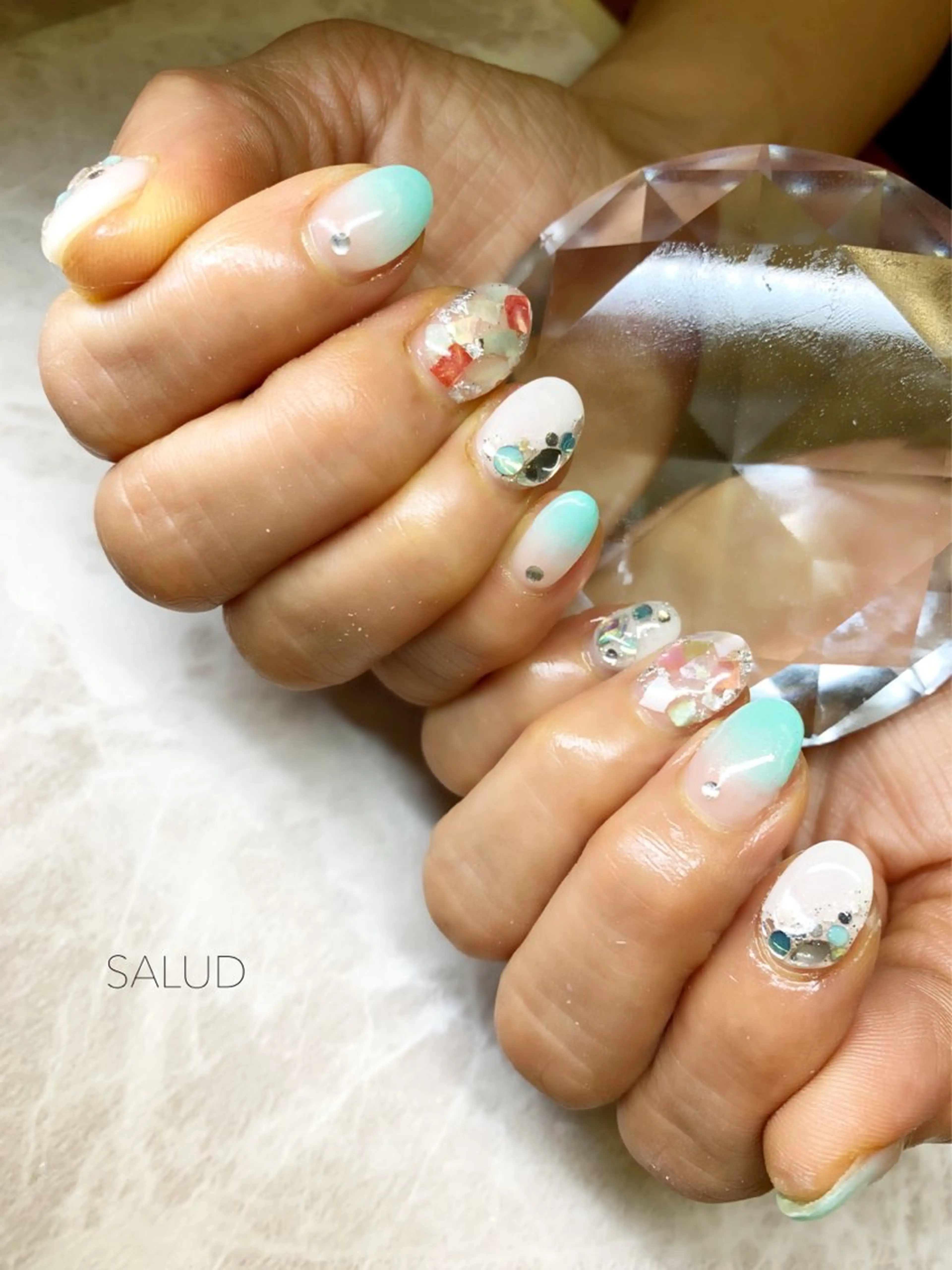 ネイル ハンドネイル Nail Salon SALUDのネイルデザイン