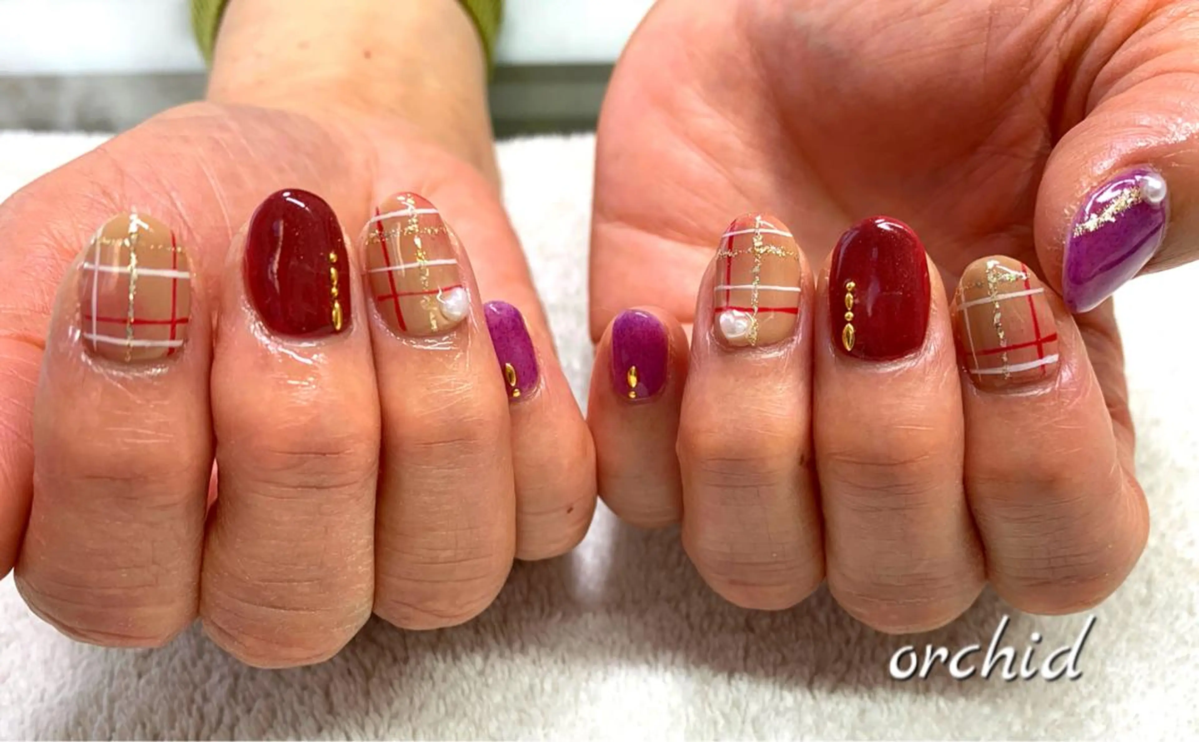 ネイル orchid ♡オーキッドのネイルデザイン