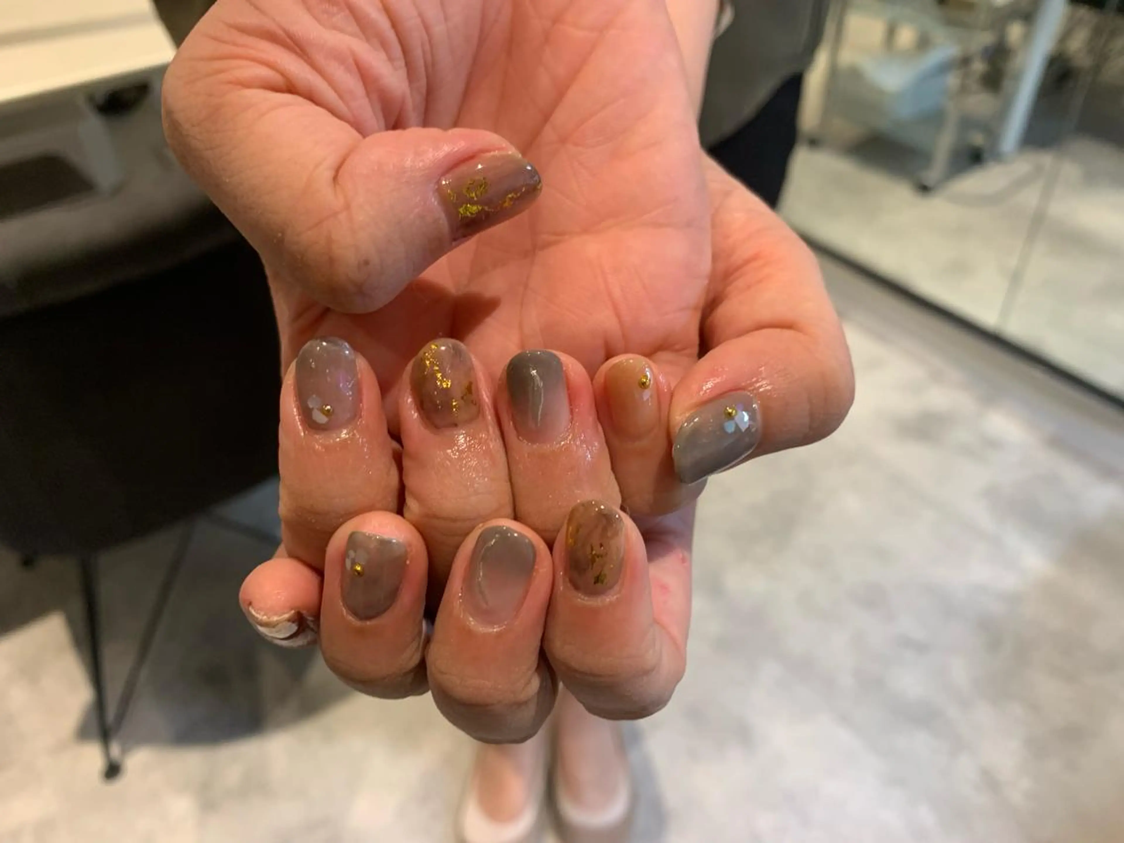 ネイル nail room clear. パラジェル所属・sode shioriのネイルデザイン