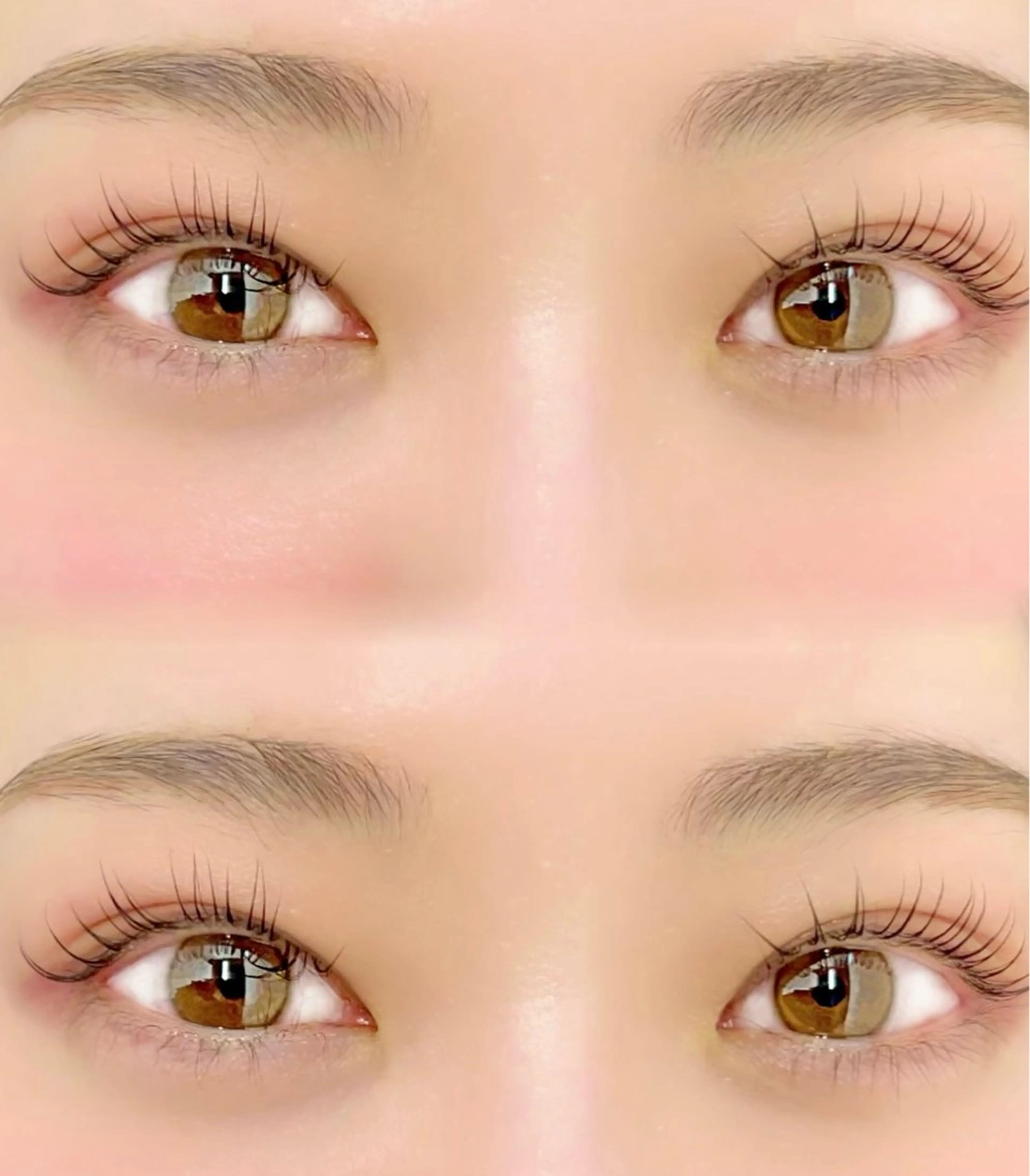 マツエク・マツパ 一重×まつ毛パーマ rukuku🌼Ui まつパ/眉毛Waxのマツエク・マツパデザイン