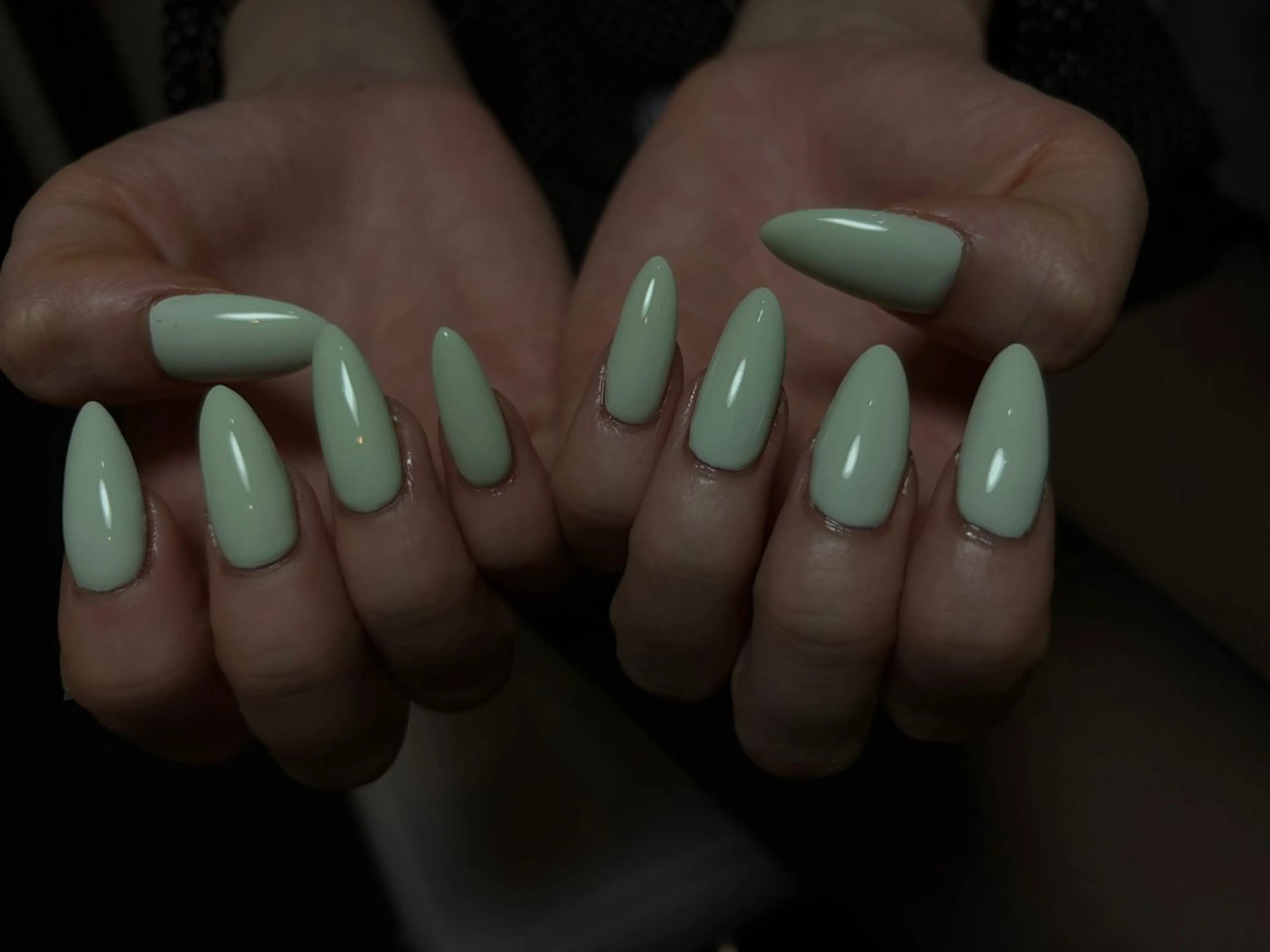 ネイル オーロラネイル チークネイル 長さ出し フットネイル フレンチネイル ハンドネイル ハンドケア J&C Nail Salon吉祥寺所属・YU KIのネイルデザイン