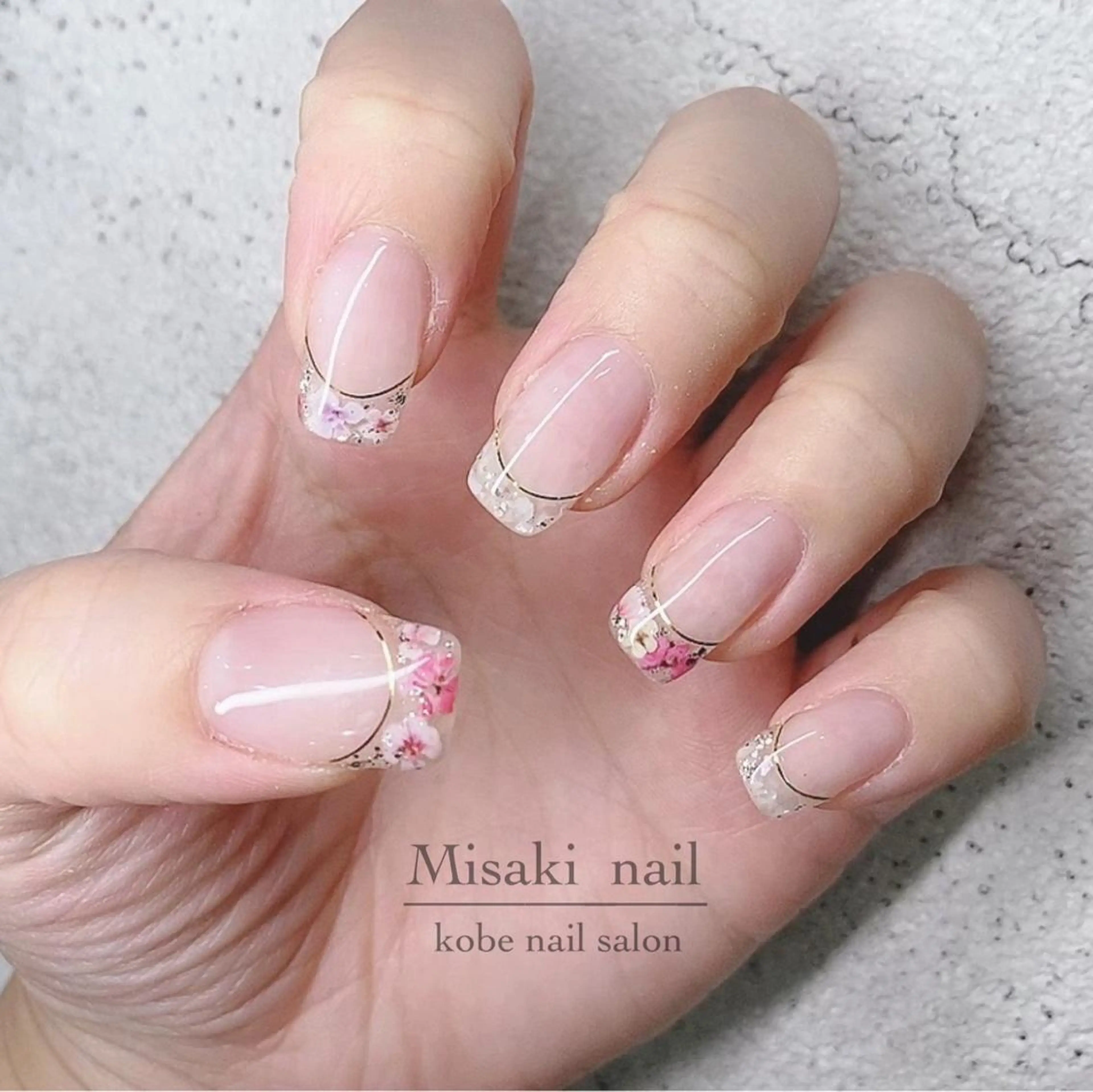 ネイル 韓国ネイル ワンホンネイル ハンドネイル nailsalon miinailsのネイルデザイン
