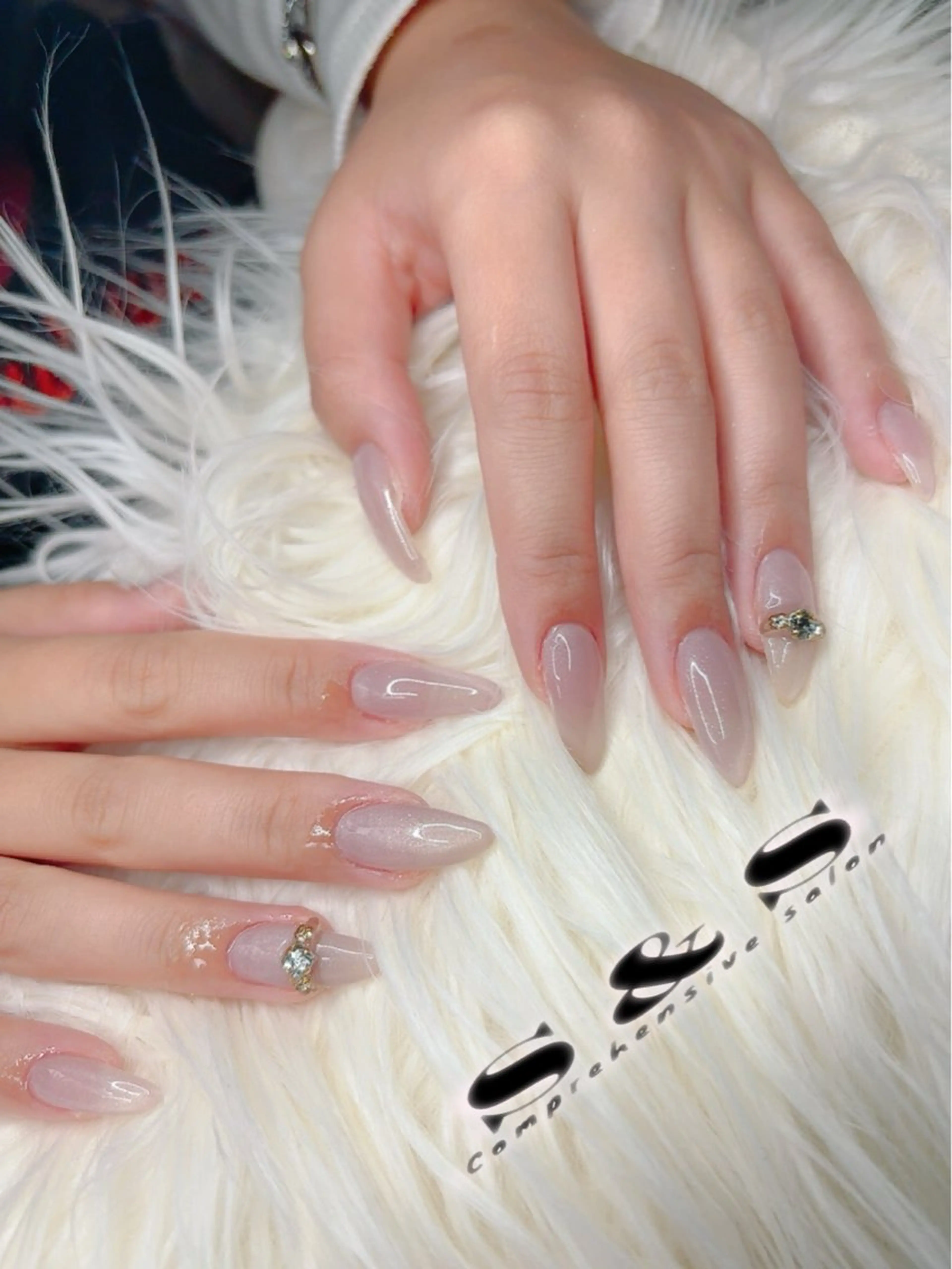 ネイル 長さ出し メンズネイル 持ち込み 夏ネイル ワンホンネイル S&S 村田小百合のネイルデザイン