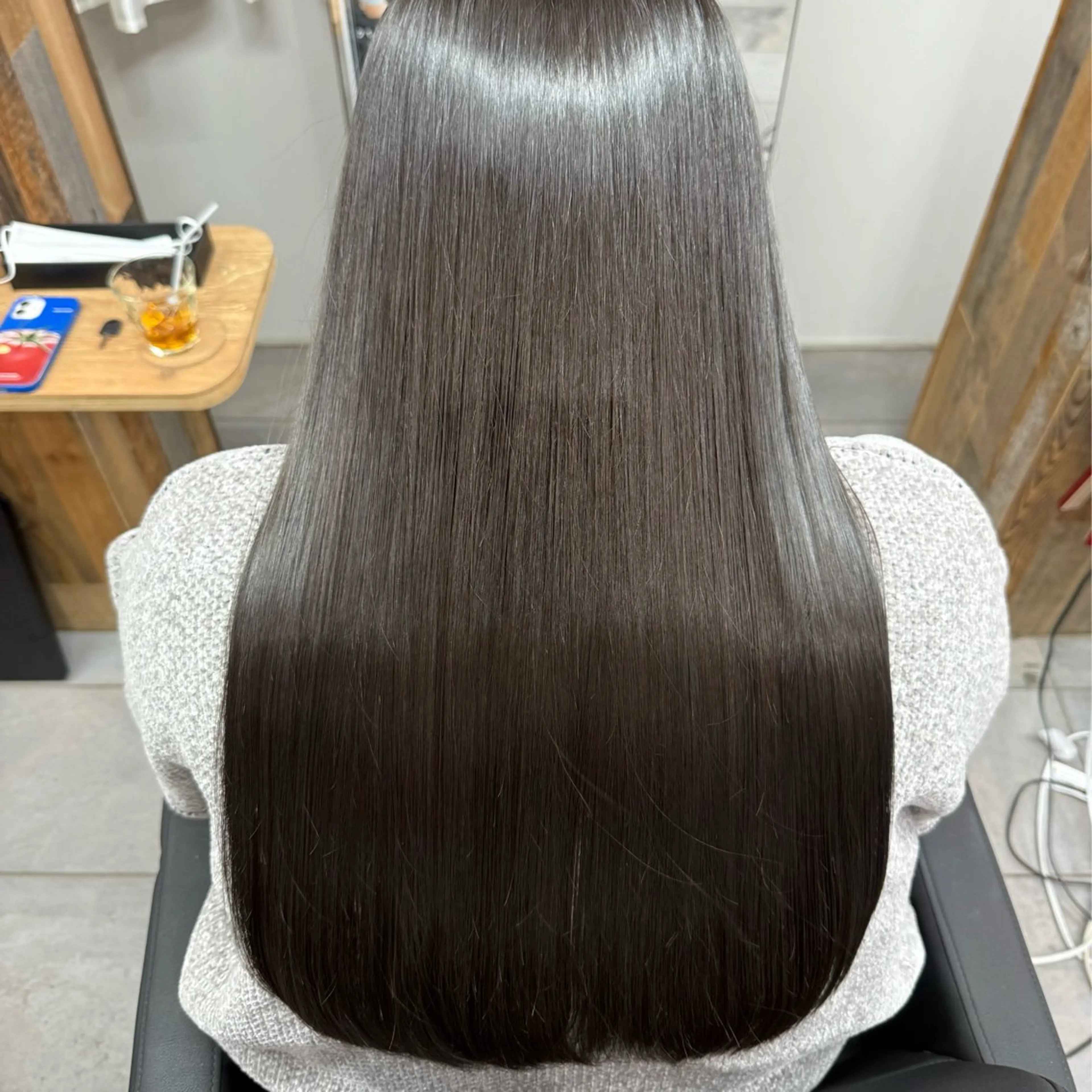 ⭐️カット+美髪縮毛矯正＋3step超音波TRの写真