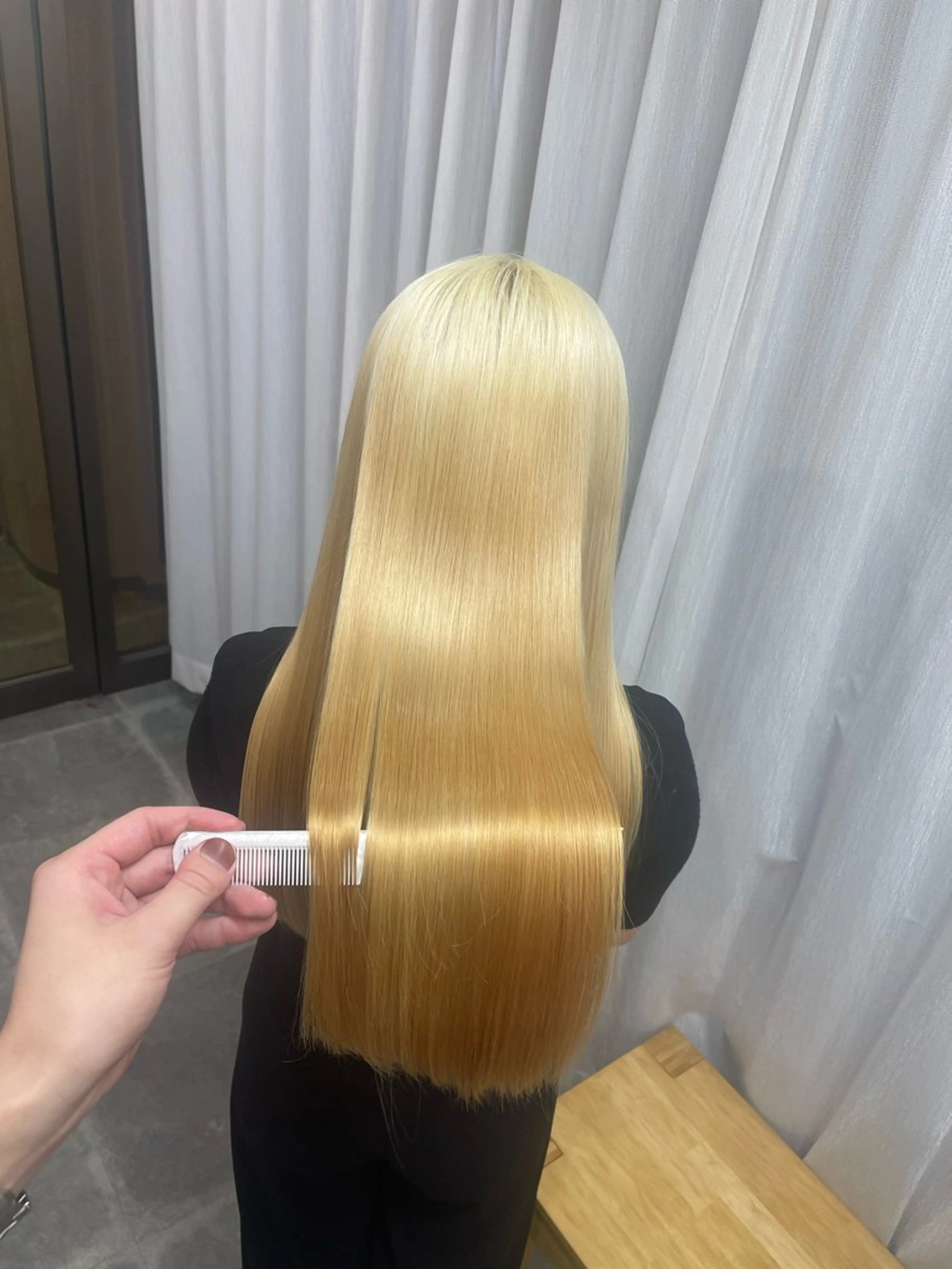 ロング カラー ブリーチ ケアブリーチ デザインカラー ダブルカラー 髪質改善 カット ヘアカラー トリートメント SOYON西大寺店所属・ダブルカラー/ 髪質改善💎安藤のヘアスタイル