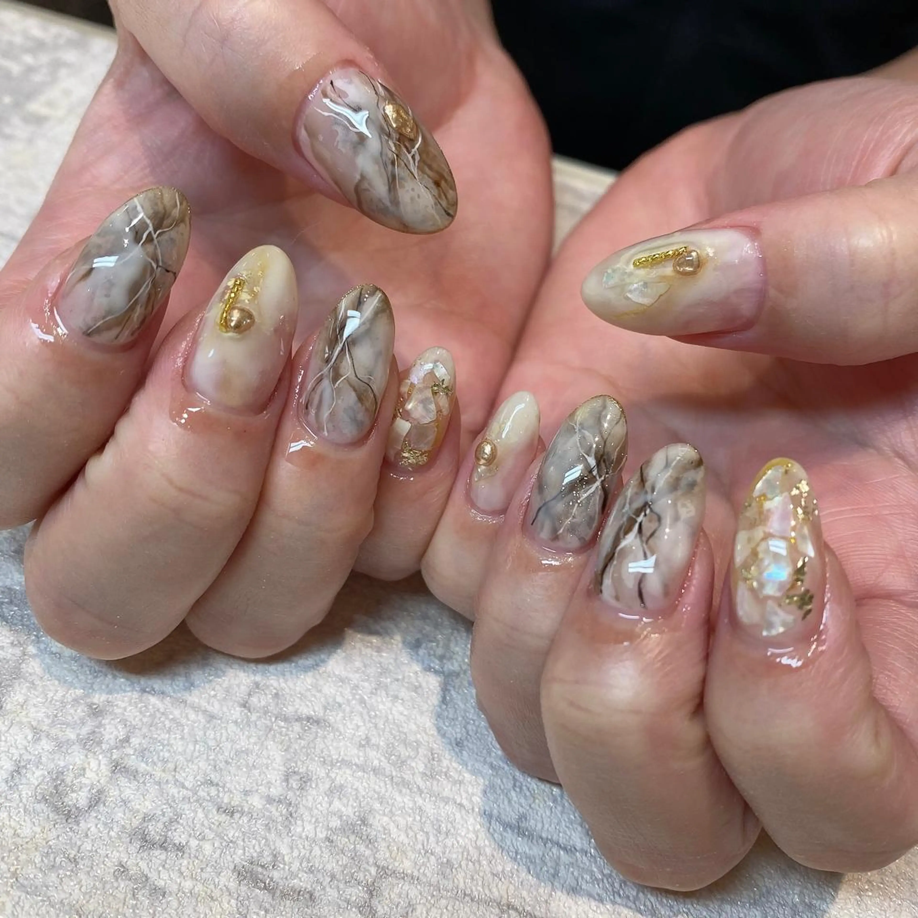 ネイル among アマン所属・lecoa_ kana／amongのネイルデザイン