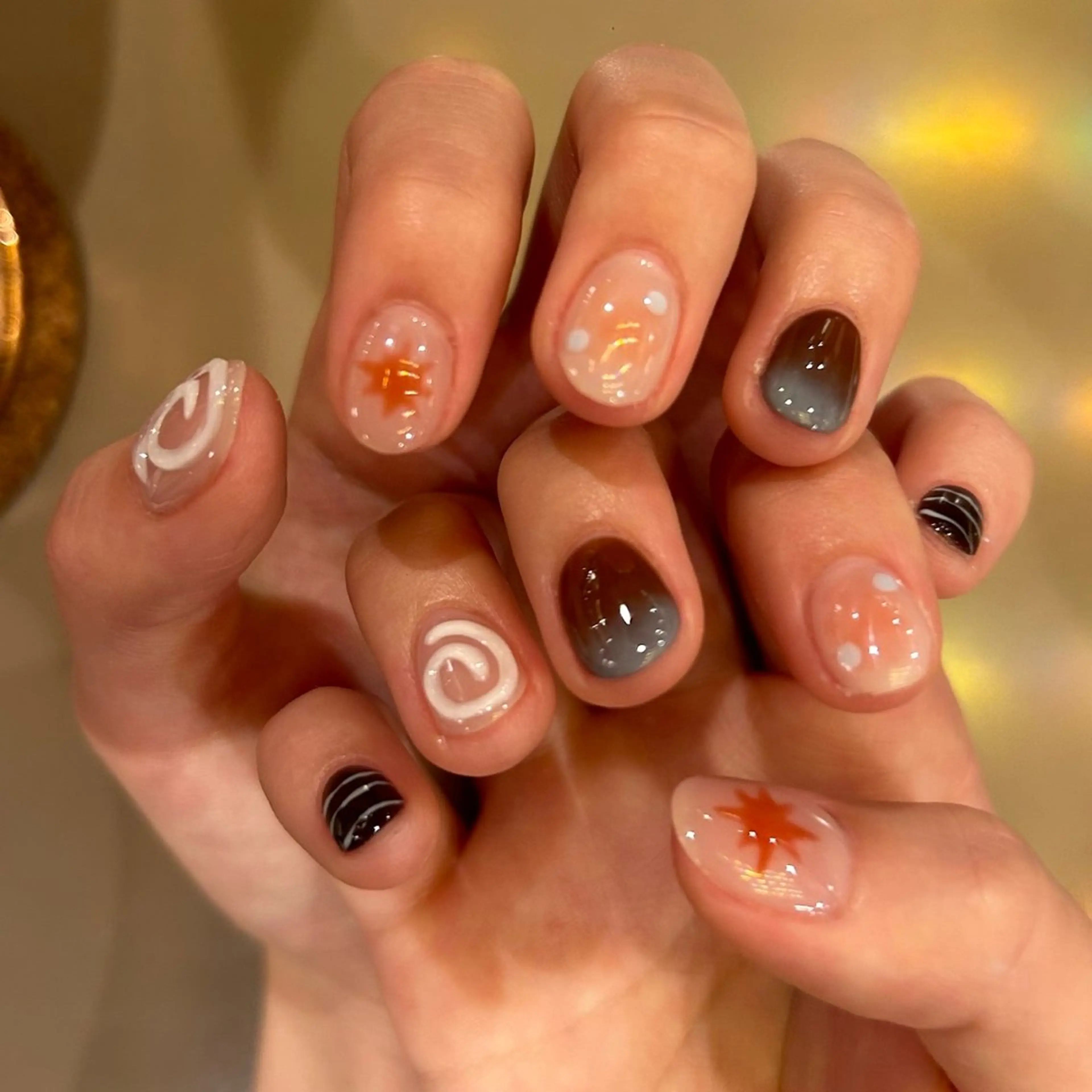 ネイル ハンドネイル OAK中目黒 ネイリスト Nicoのネイルデザイン