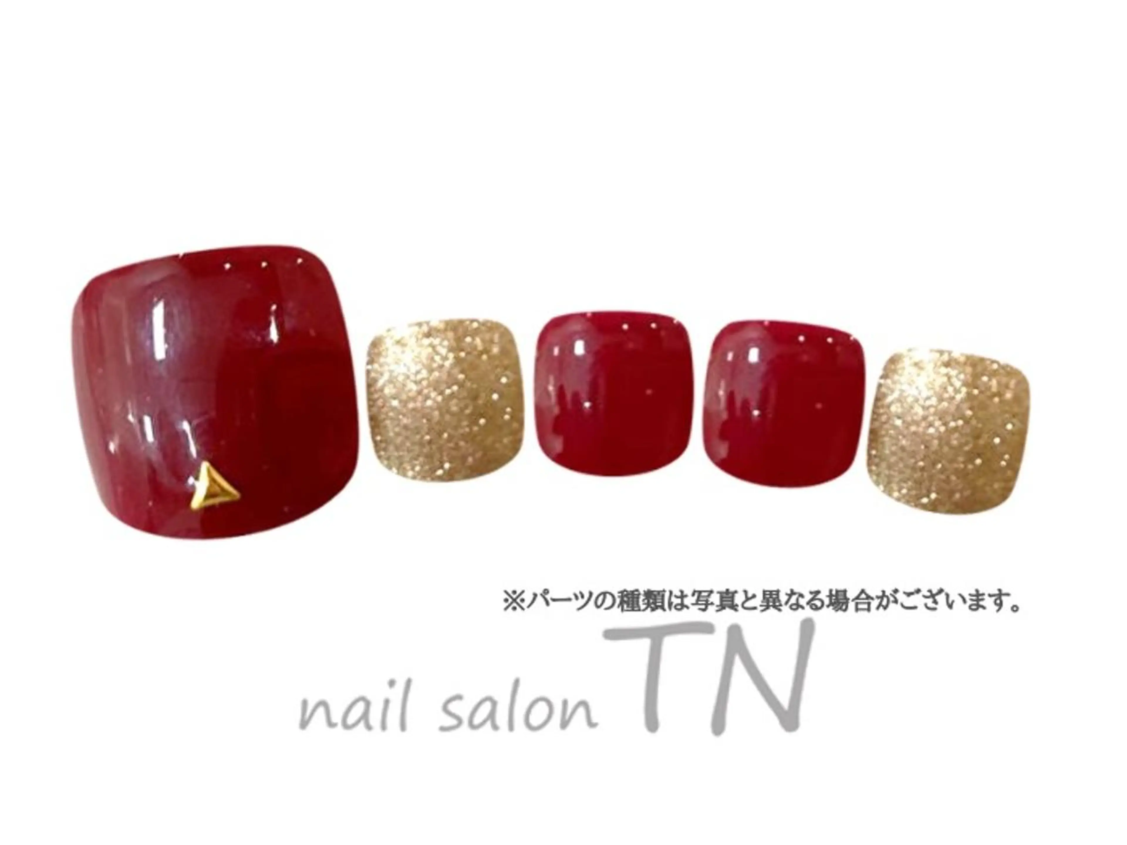 ネイル フットネイル 矢川 まどかのネイルデザイン