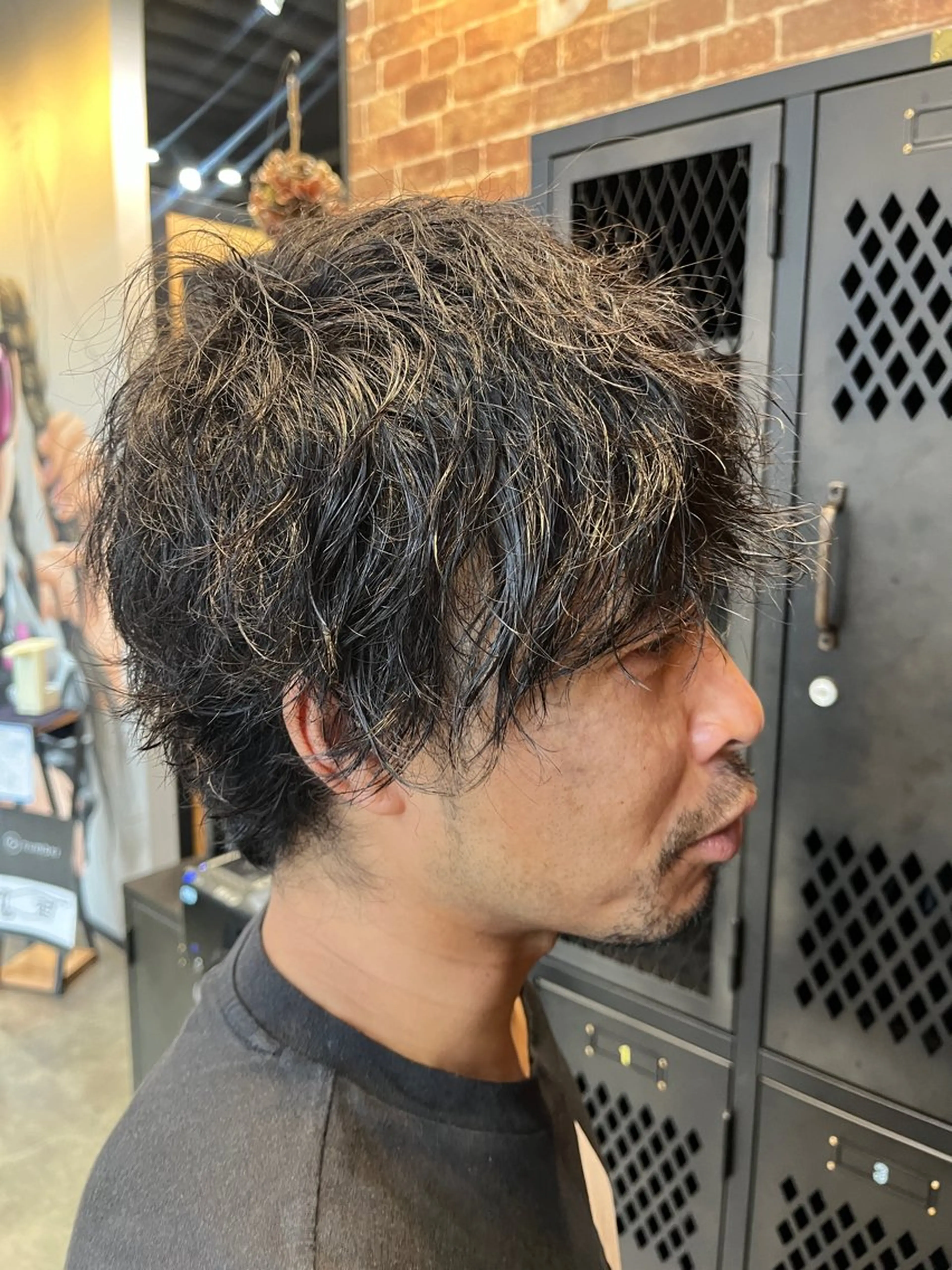 ショート メンズ カット パーマ times salon名駅所属・久木原 ゆりのヘアスタイル