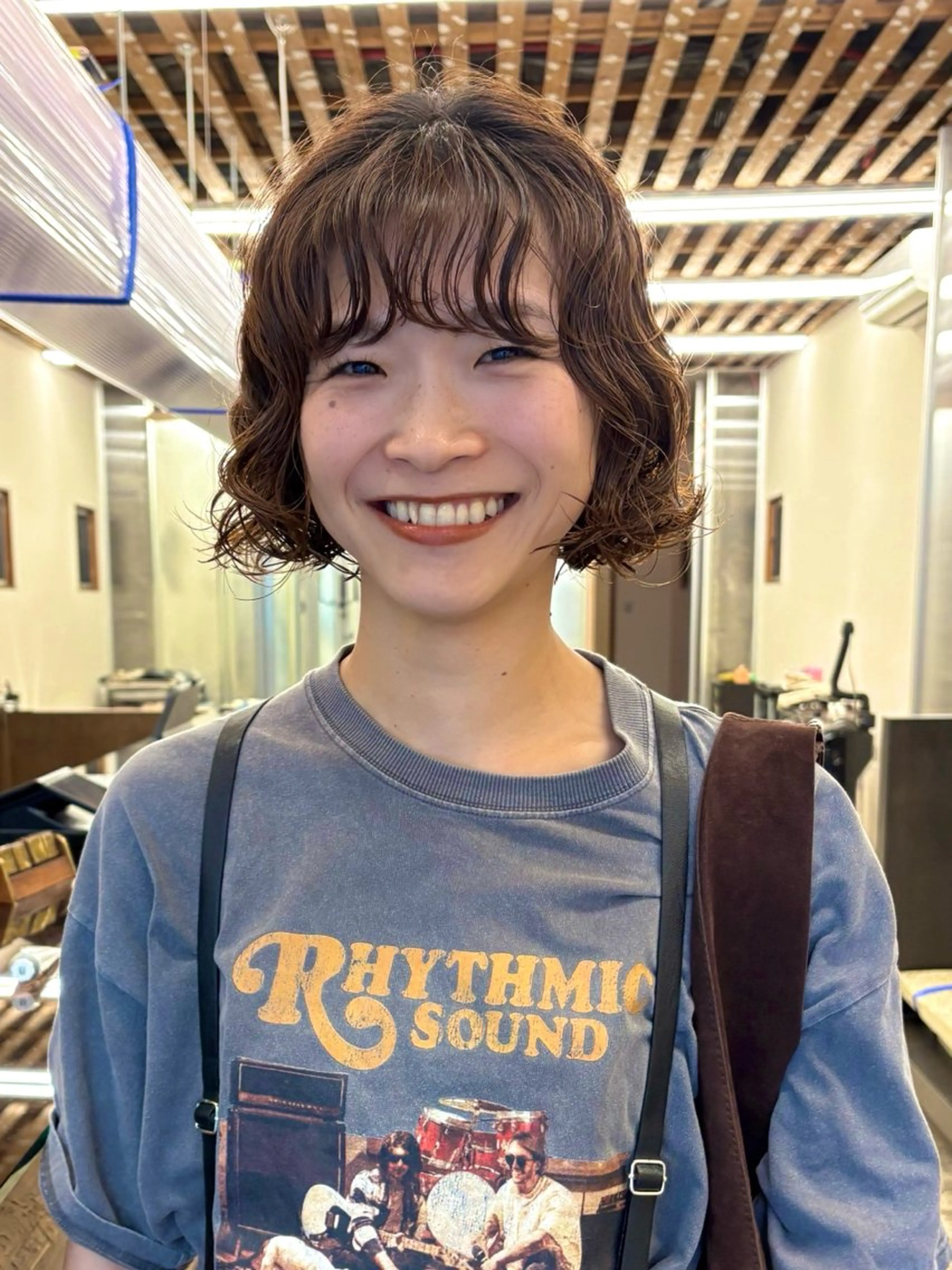 ショート パーマ 渡邉 悠斗のヘアスタイル