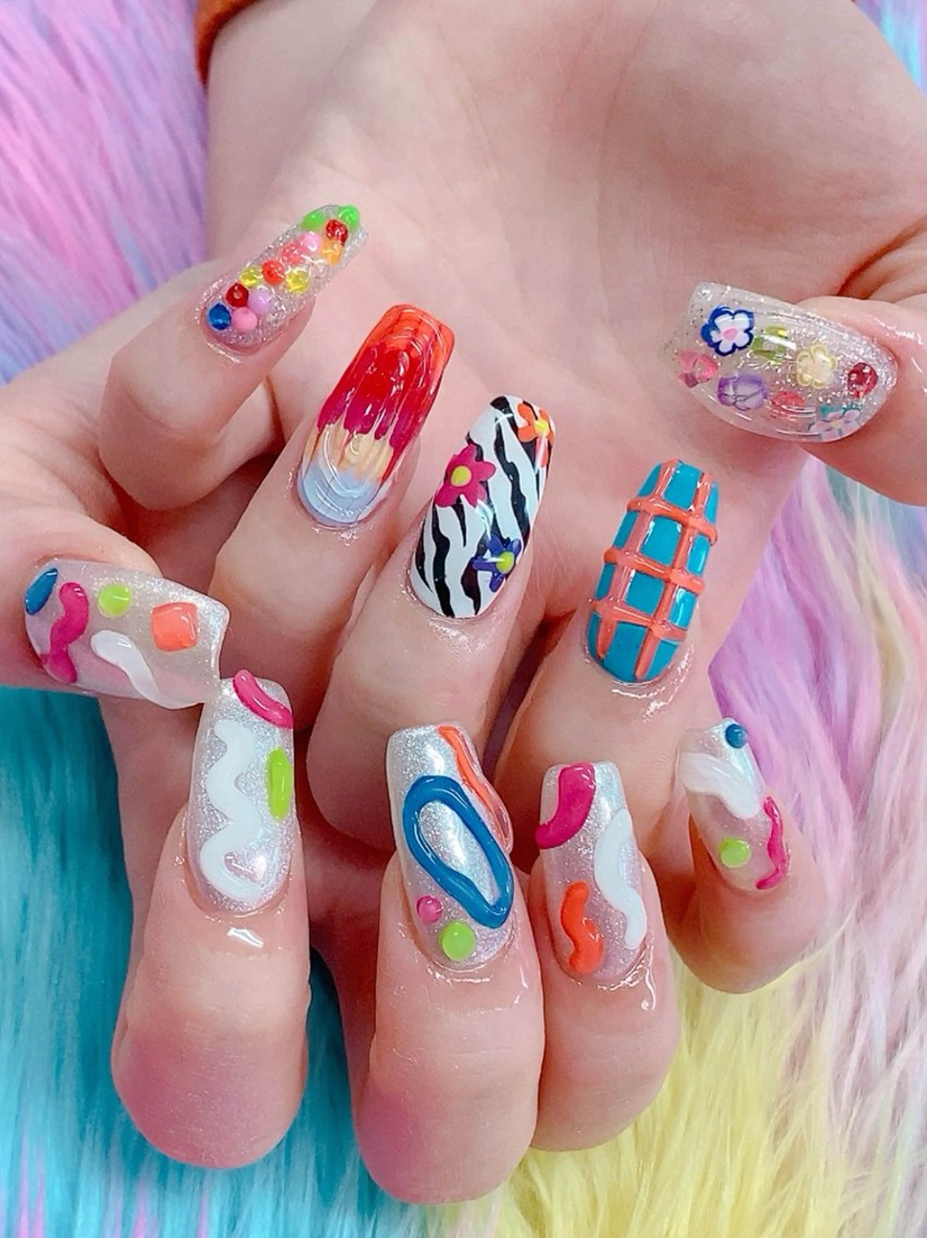 ネイル ハンドネイル Nail Atelier IamI所属・アイアムアイ 大村磨衣のネイルデザイン