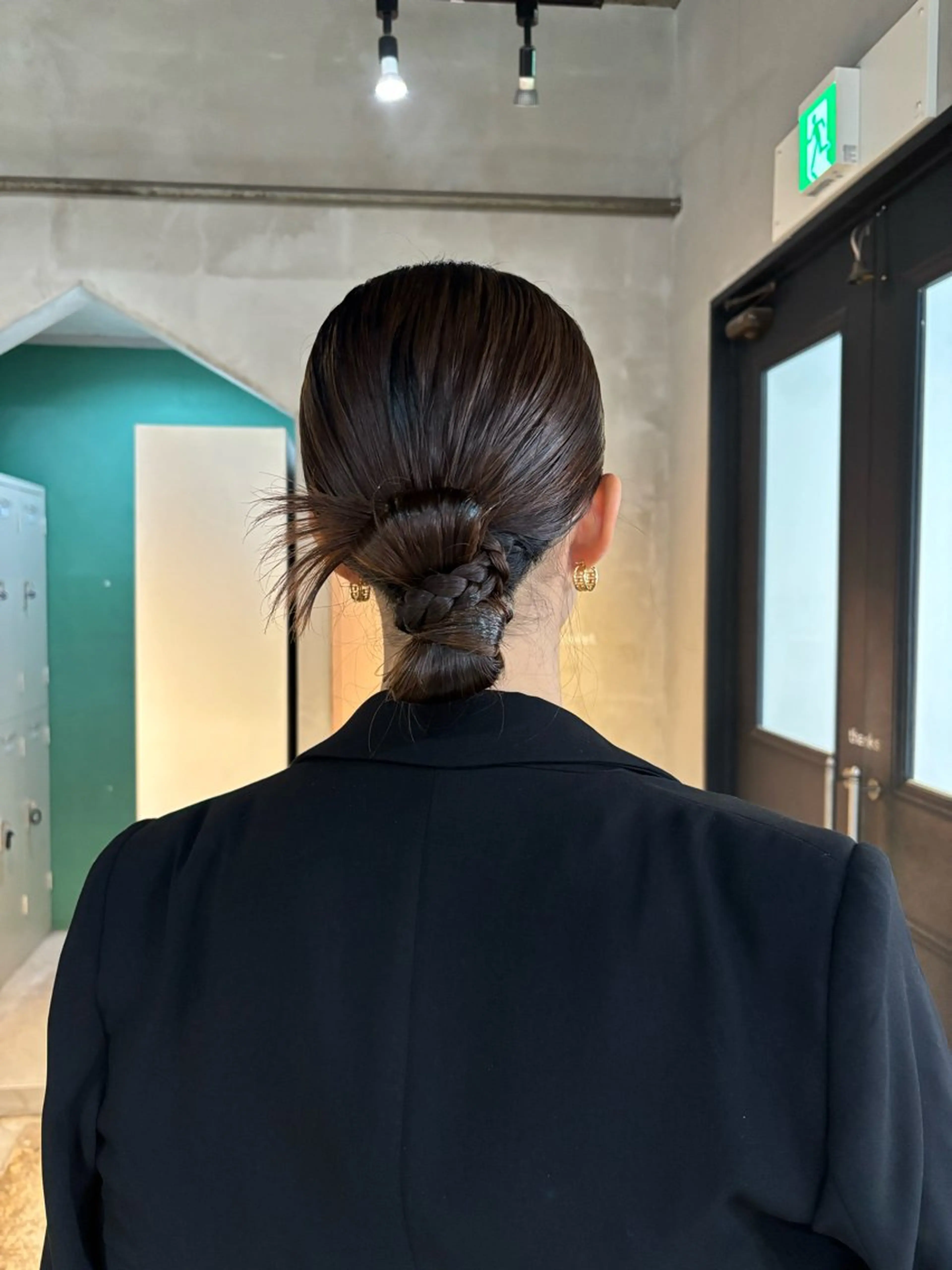 ロング ヘアセット 光本 杏のヘアスタイル