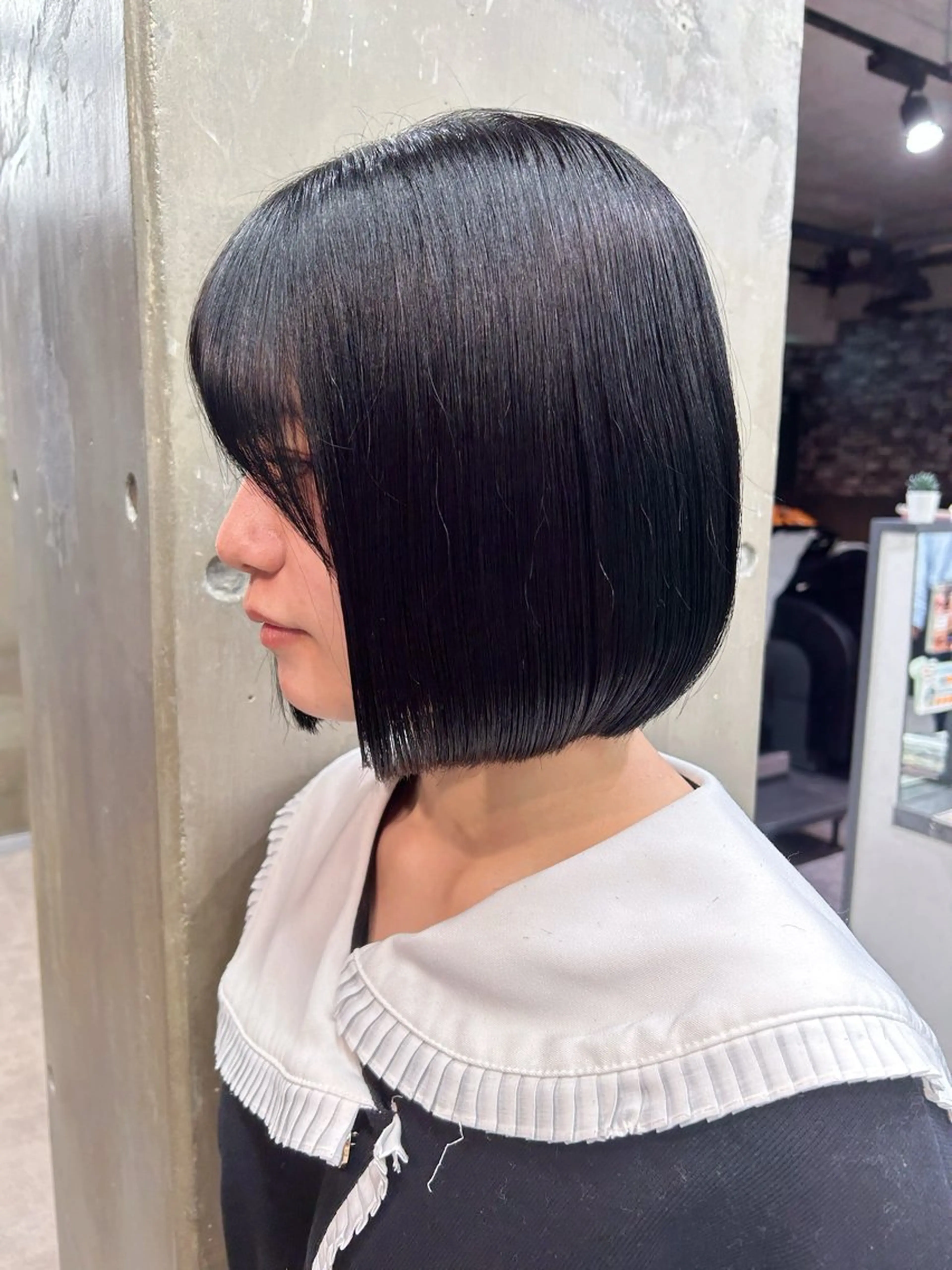 ショート ボブ/レイヤー/ ダブルカラー/みのりのヘアスタイル