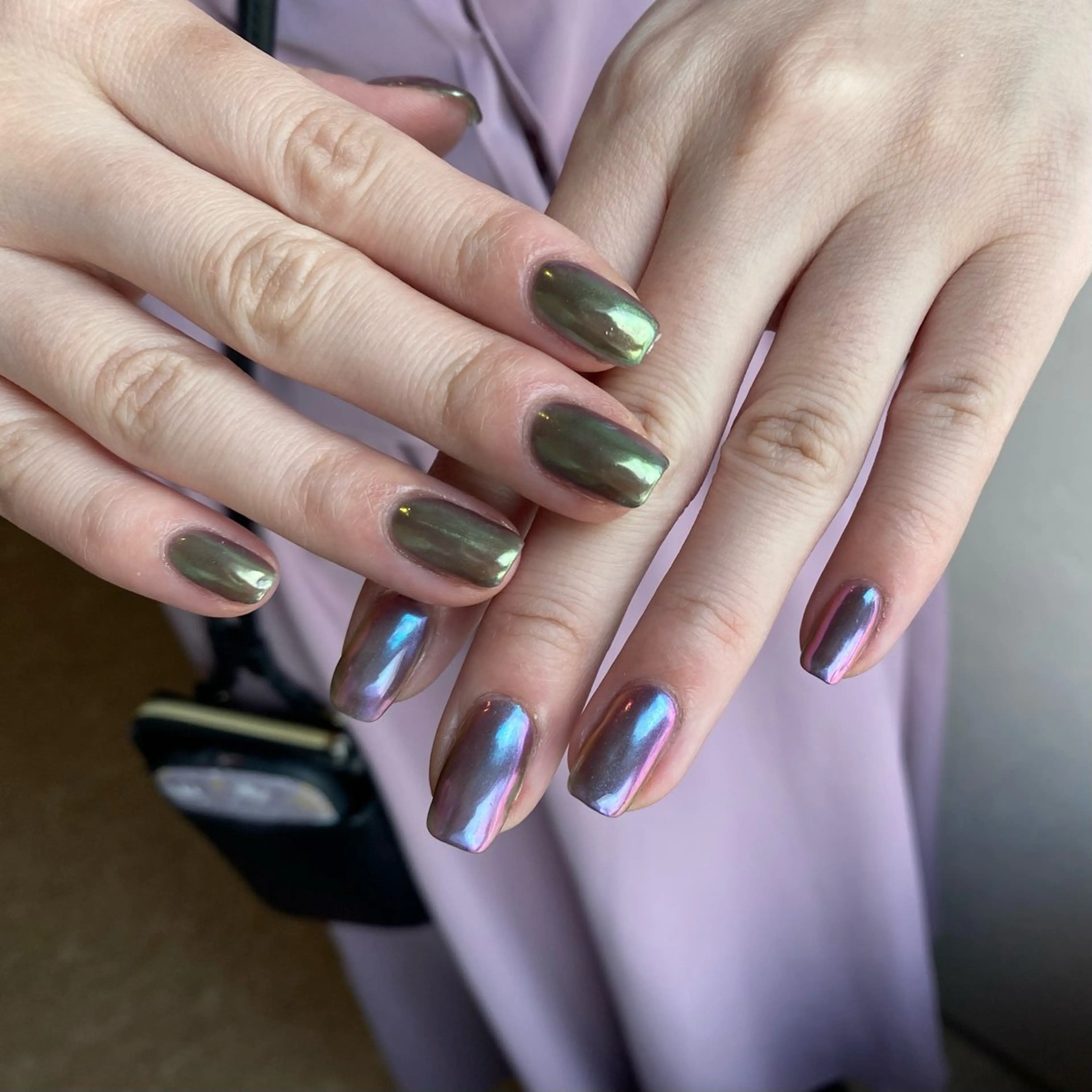 ネイル ミラーネイル ハンドネイル scre as Etelのネイルデザイン