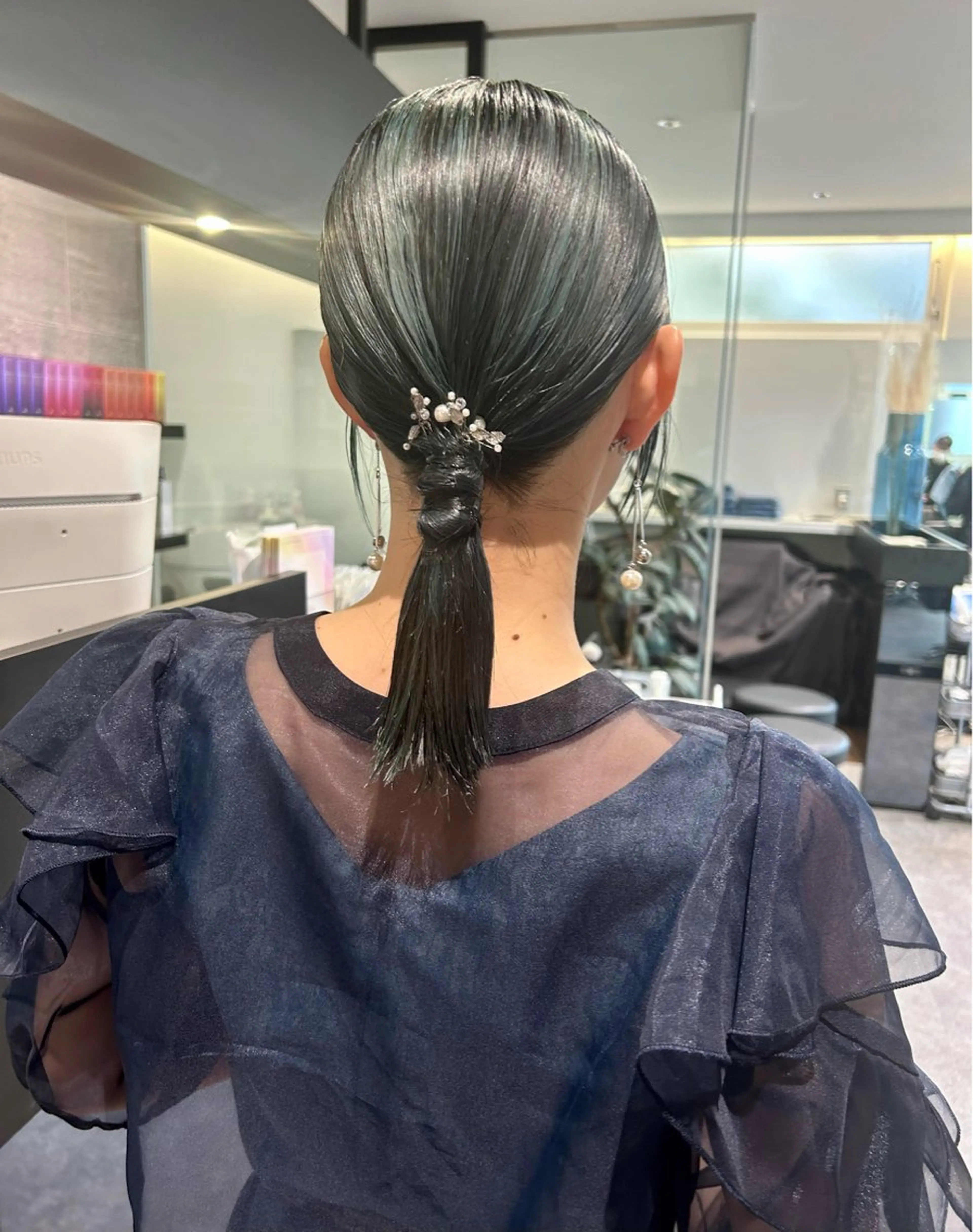 ミディアム 🎀ヘアセット透明感 /REINA🎀のヘアスタイル