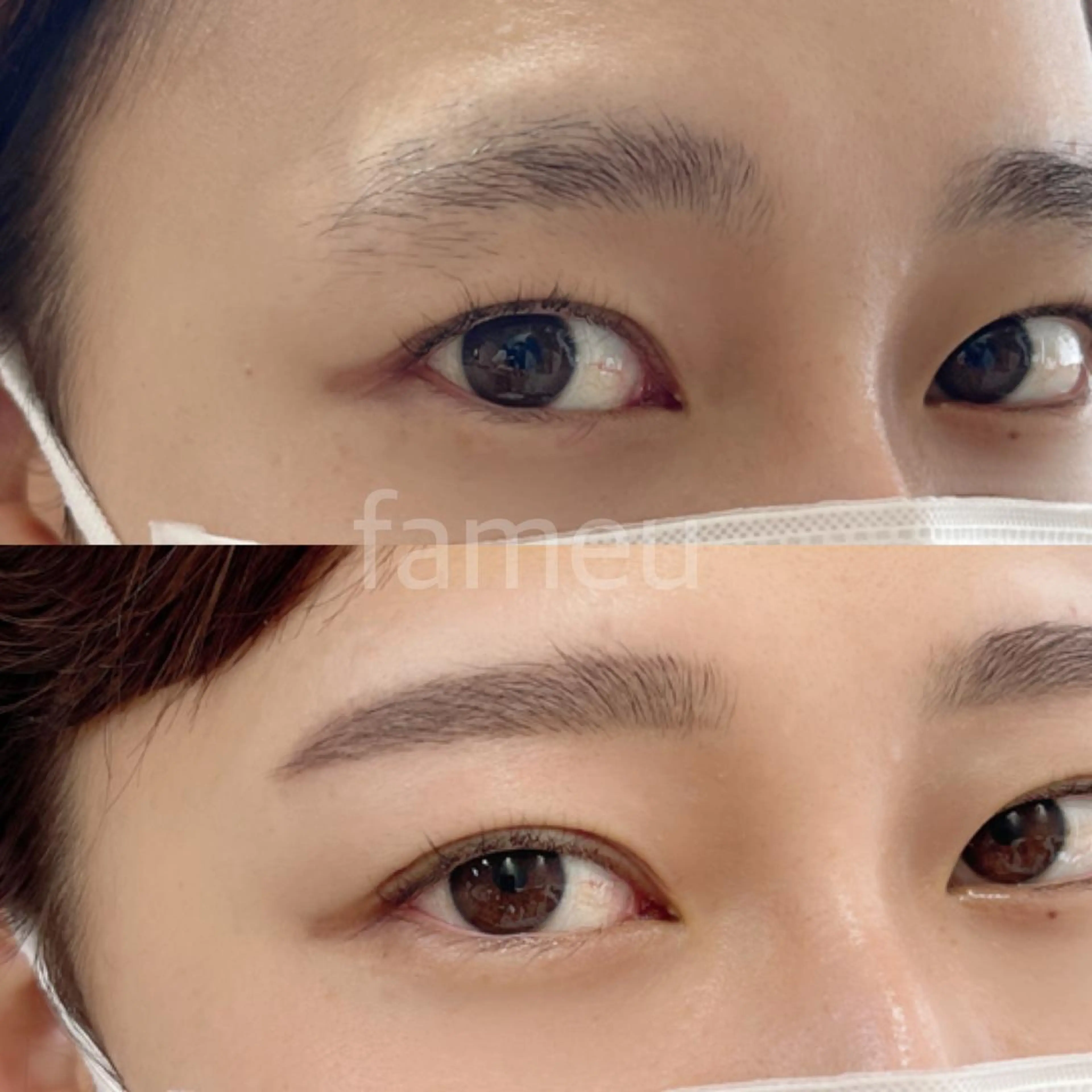 アイブロウ MAHO fameuのマツエク・マツパデザイン