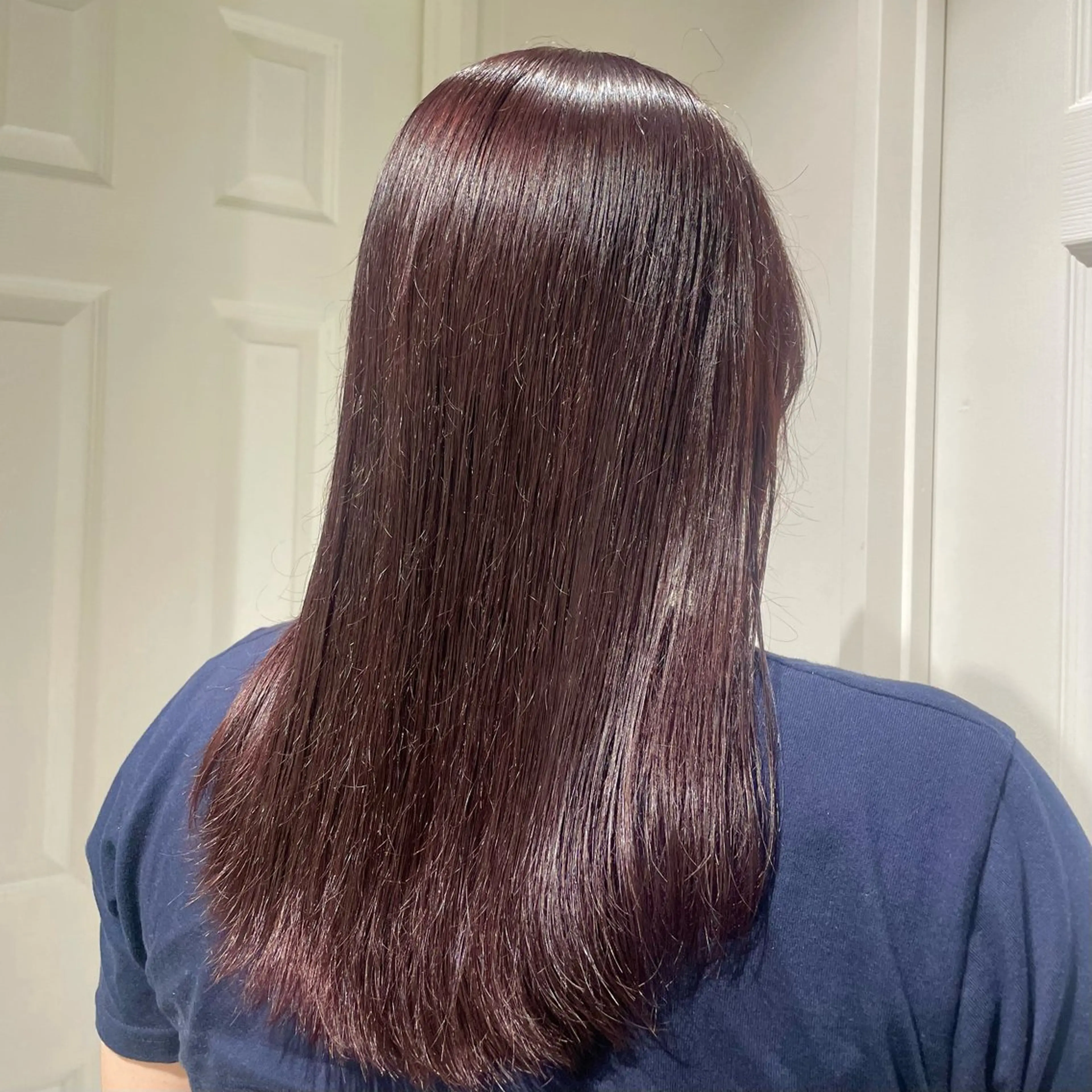 セミロング カラー ヘアカラー sawaka🪽うる 艶カラー/レイヤーのヘアスタイル