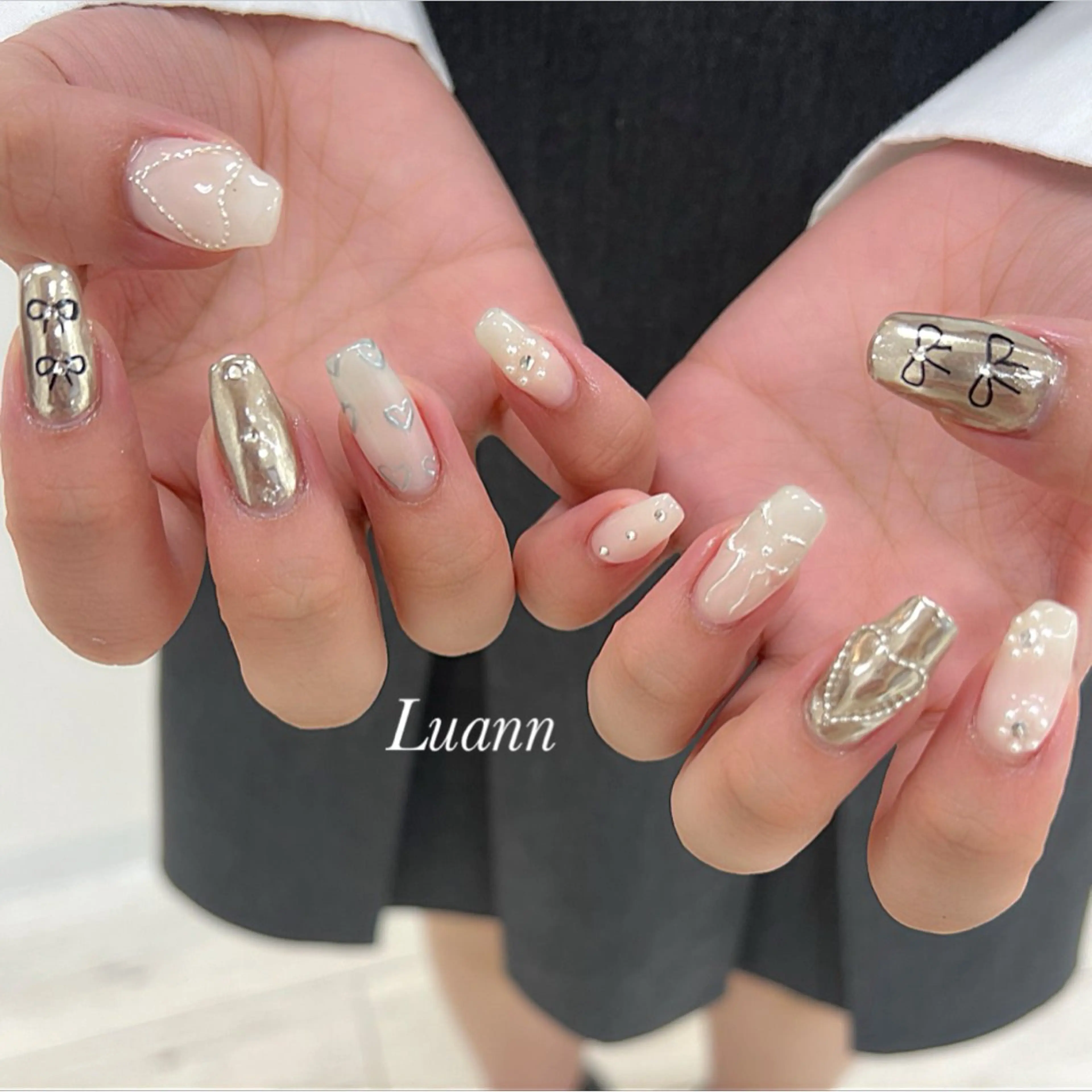 ネイル ハンドネイル Luann nail所属・Luann nail Sakiのネイルデザイン