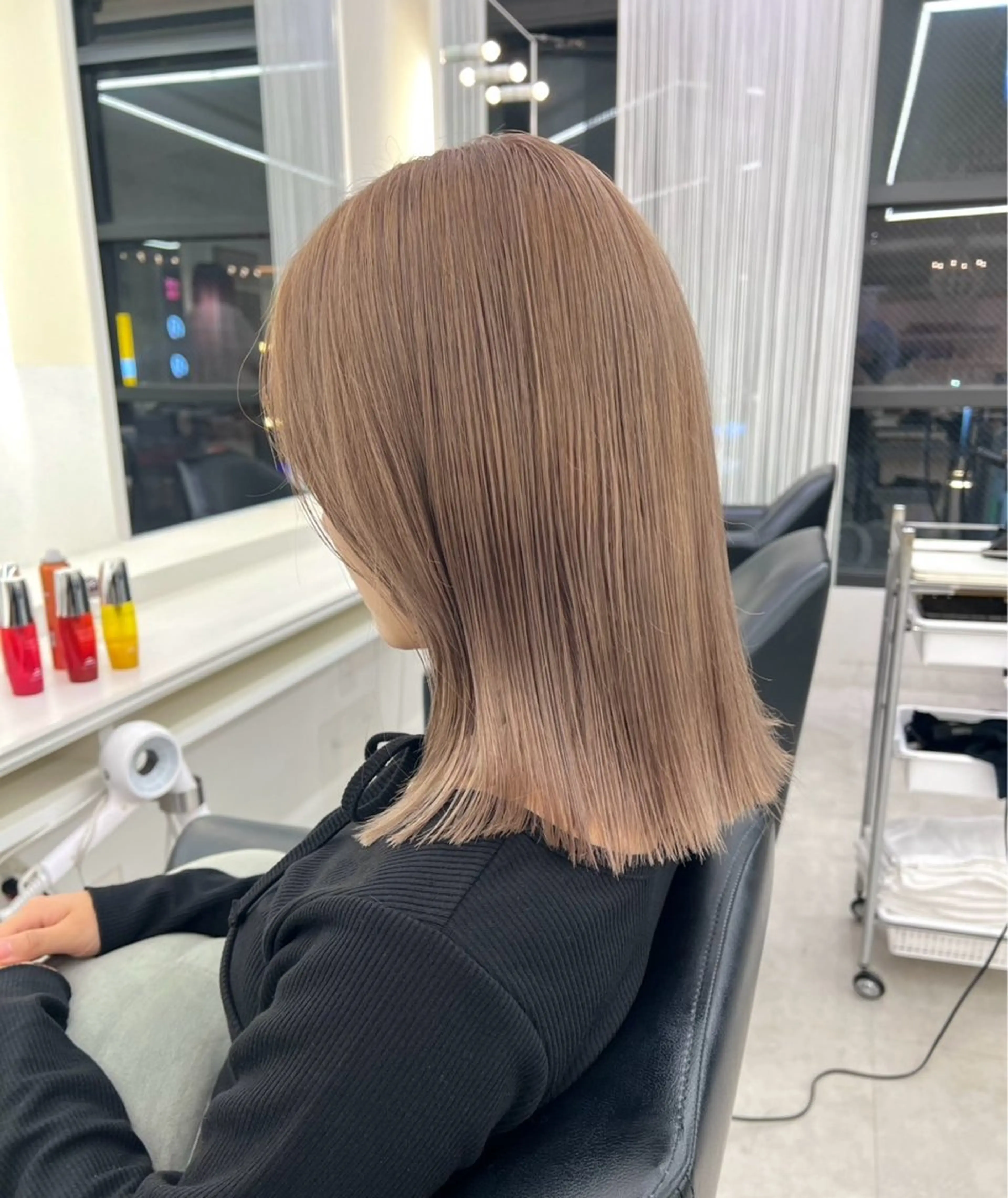 ミディアム ヘアカラー Parve Mix / 根本 梨湖🫧のヘアスタイル