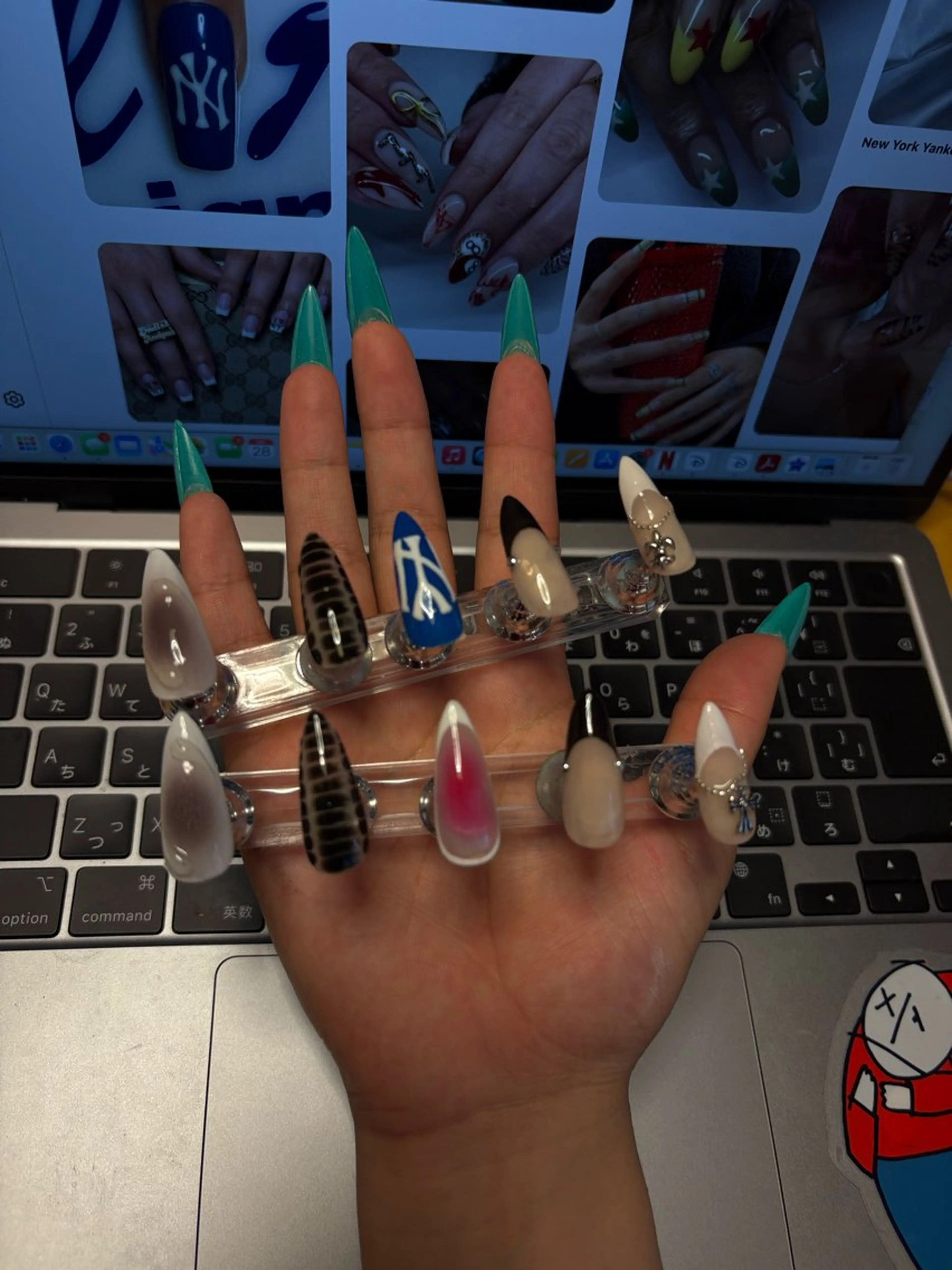 ネイル yuria 🎀海外ネイル🌺のネイルデザイン