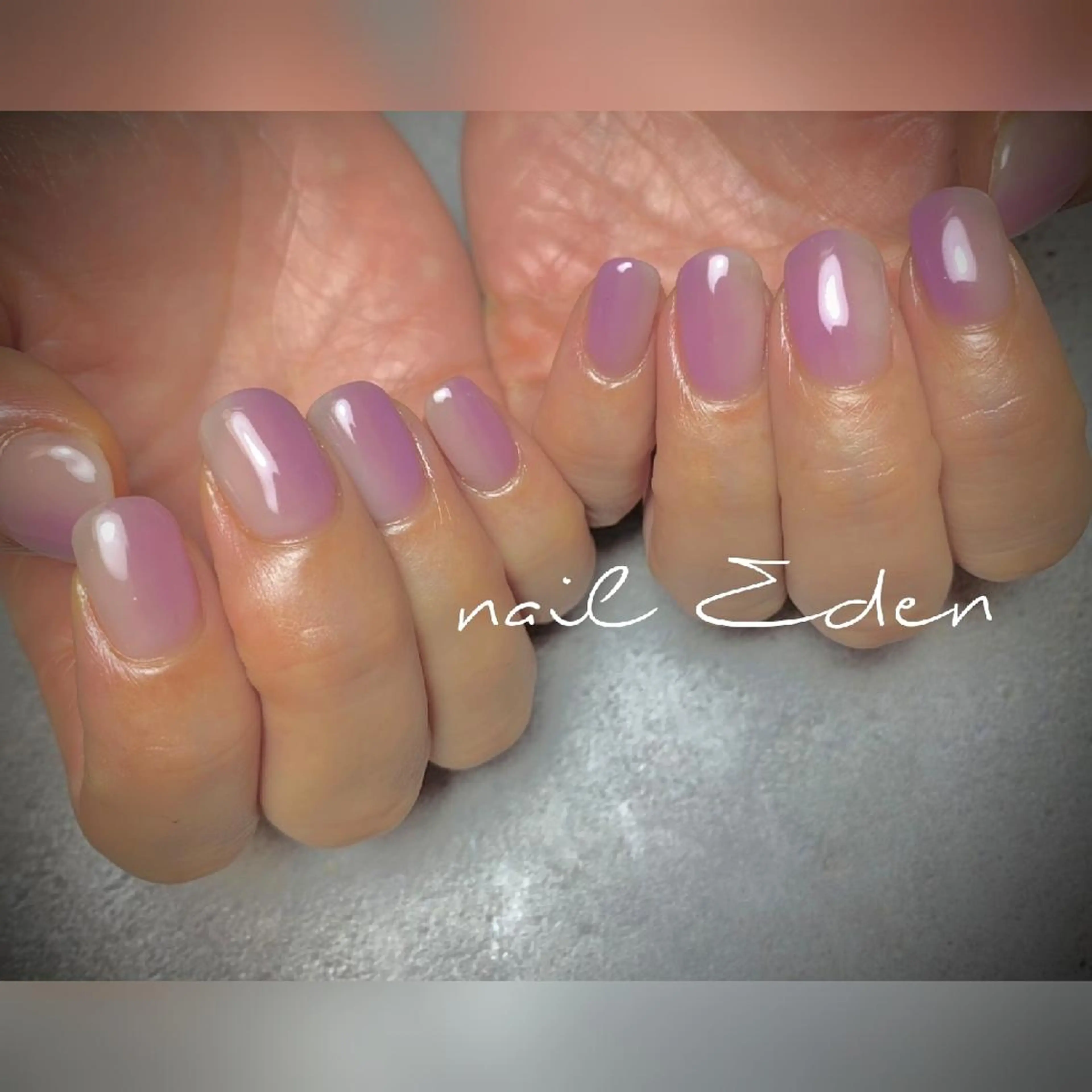 ネイル グラデーション Eden　private nail saron所属・Eden ♾️のネイルデザイン