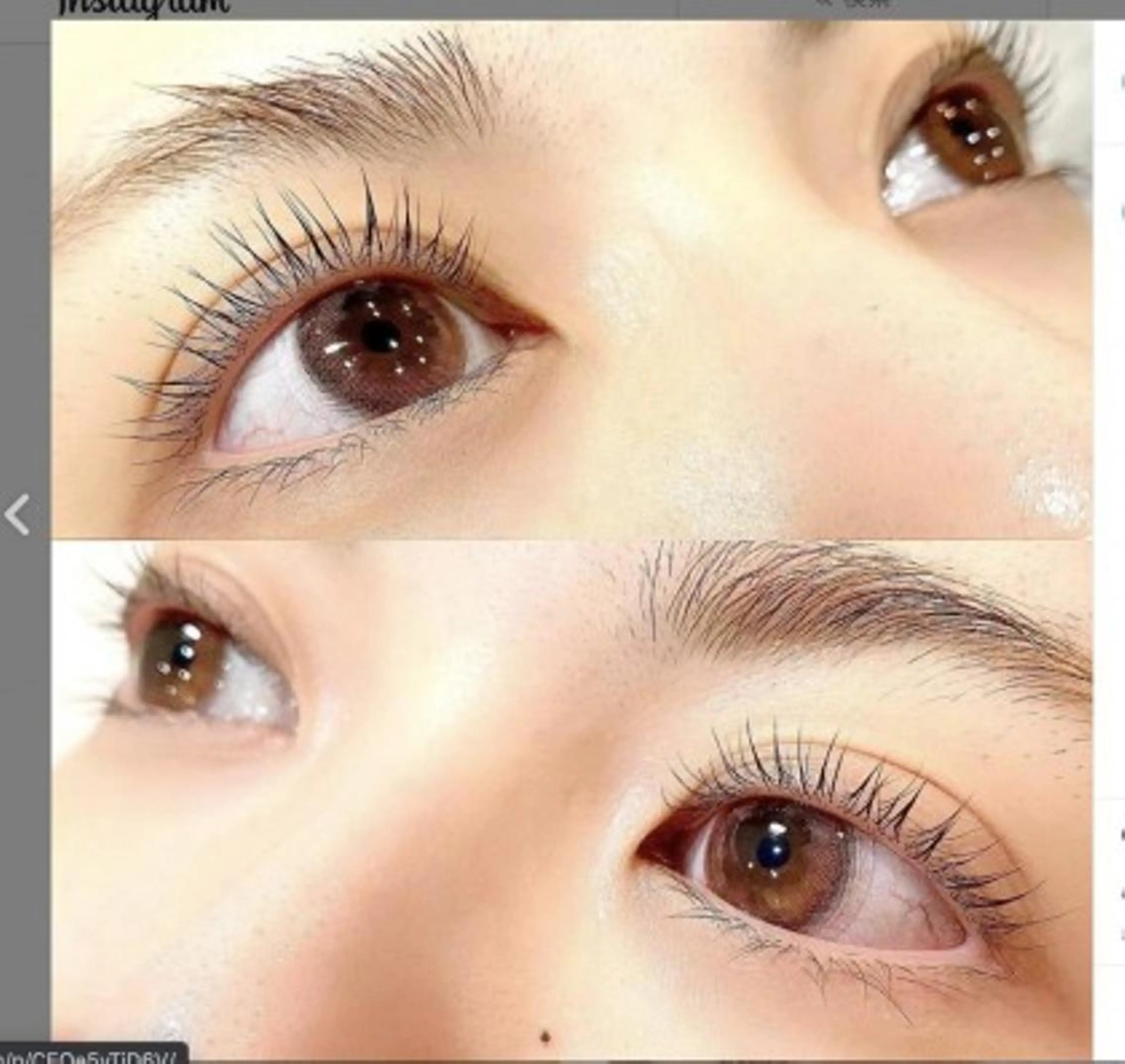 マツエク・マツパ まつげパーマ ミントラッシュ ラフィーネ那覇新都心のエステ・リラクイメージ