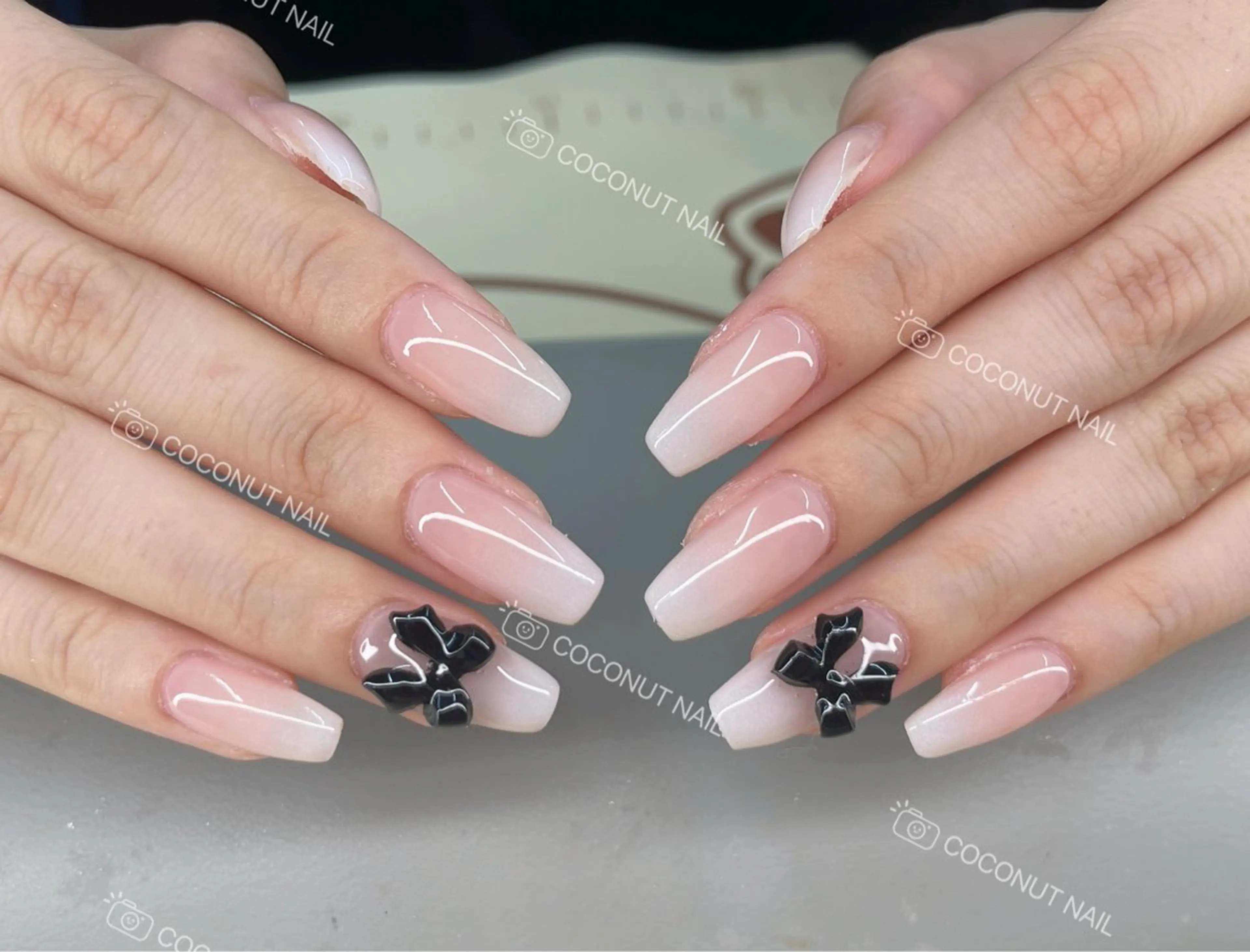 ネイル ハンドネイル 神田 ココナッツのネイルデザイン