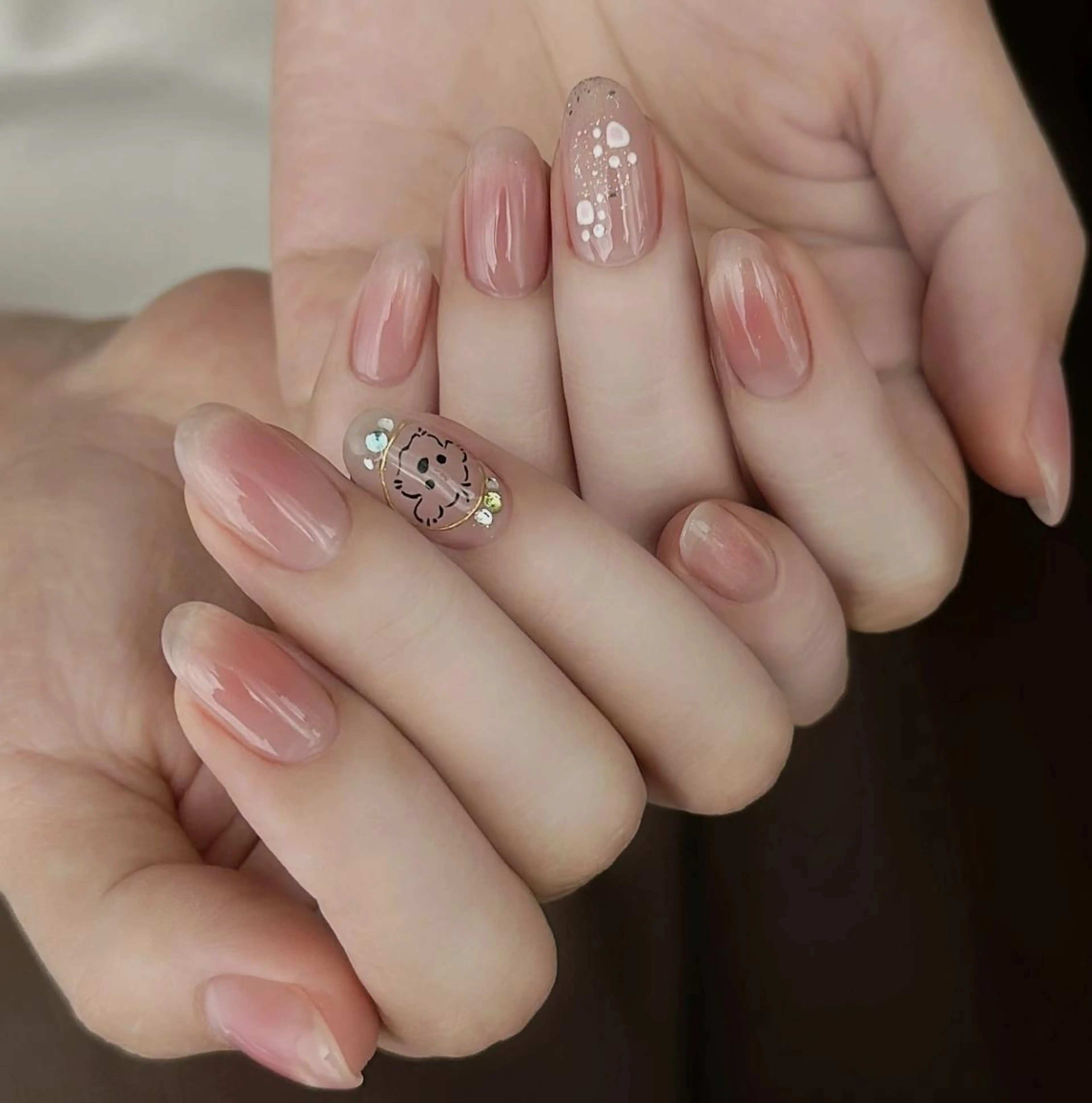 ネイル ハンドネイル By moonネイル 🌷ワンホン/韓国風のネイルデザイン