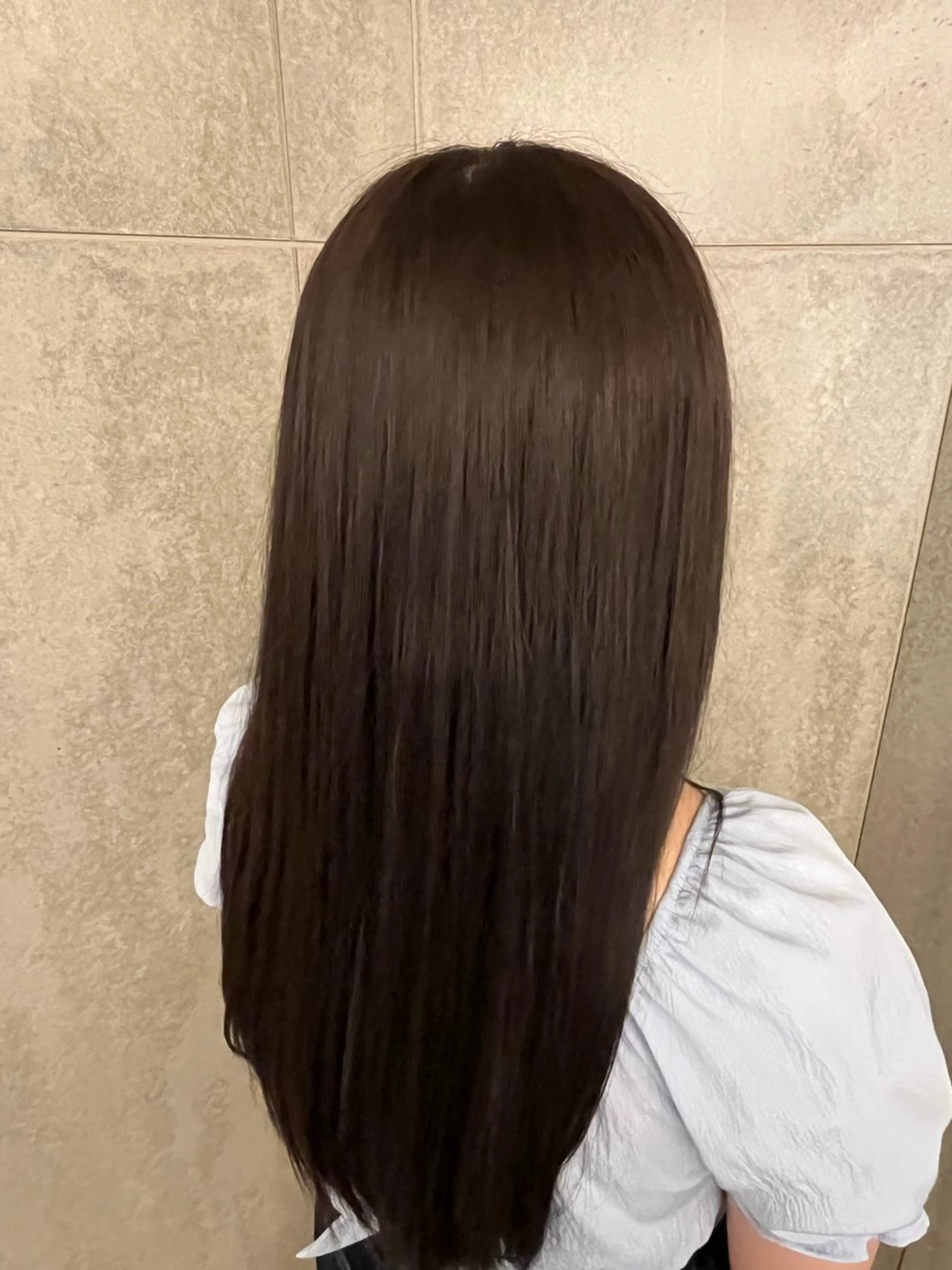 セミロング 須山 漱斗のヘアスタイル