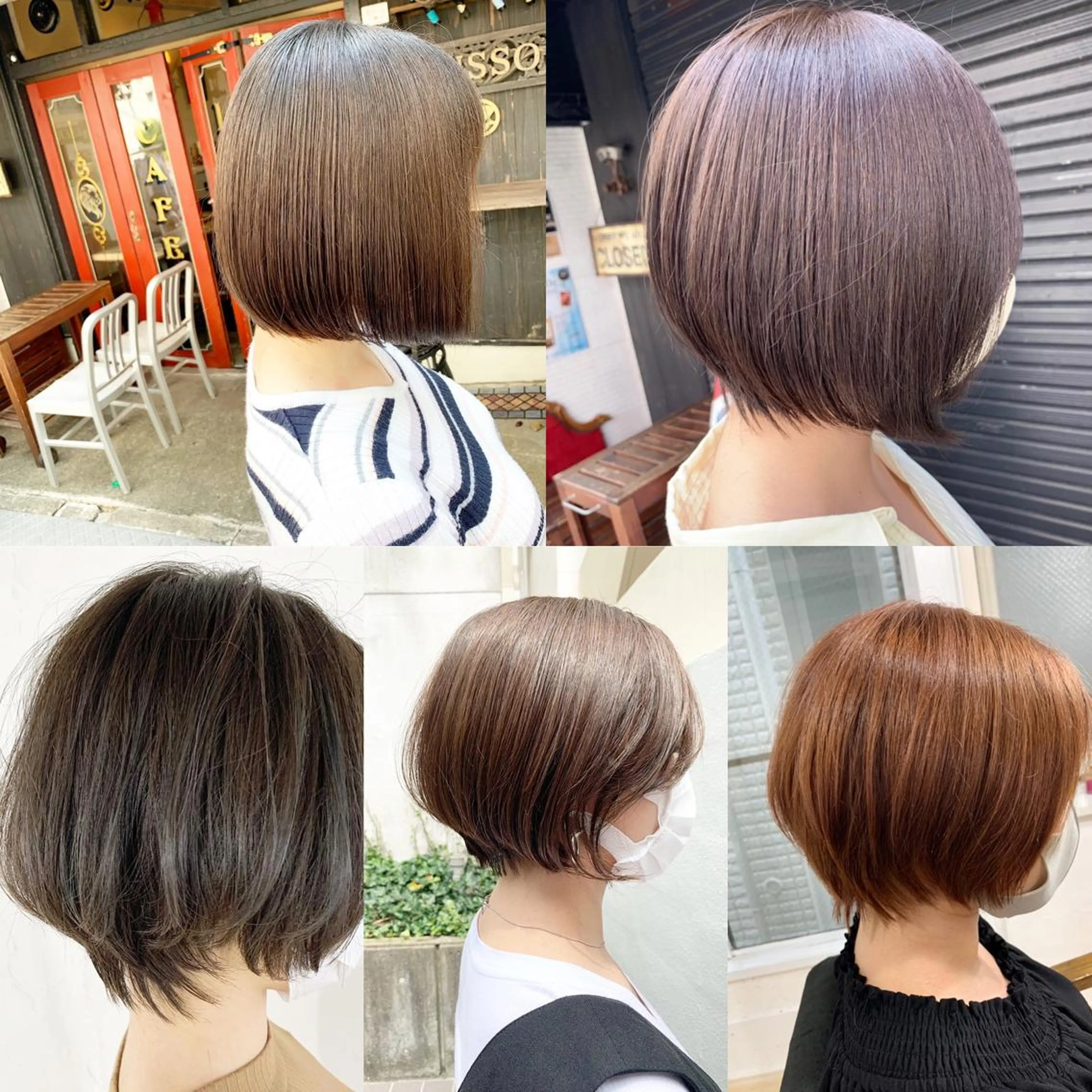 ショート ショートボブ ボブ ショートヘア ショート&ボブ井上 菜樹のヘアスタイル