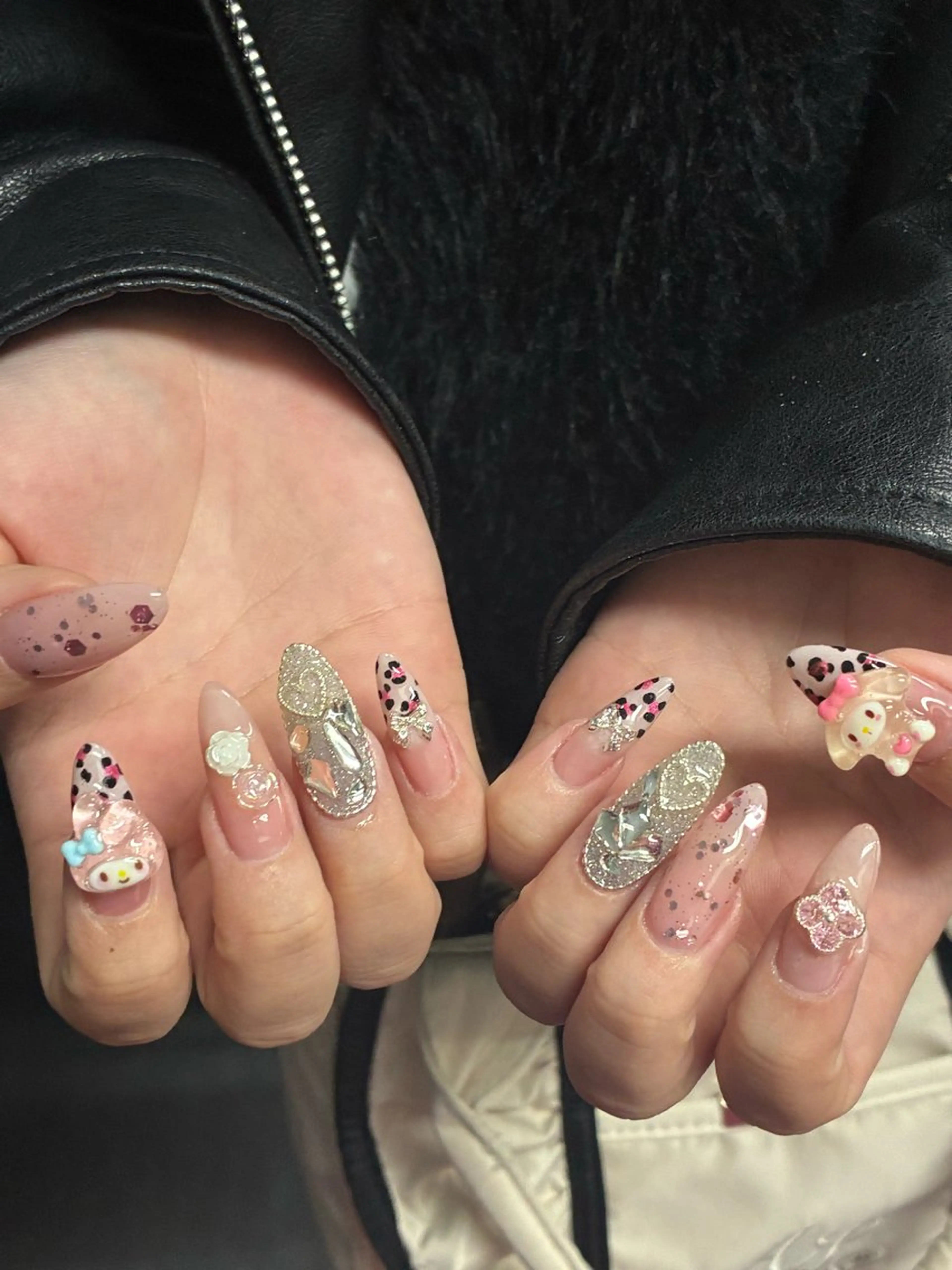 ネイル アートネイル フレンチネイル ジェルネイル 持ち込み ニュアンスネイル ハンドネイル ANA.CHUO 本川越店舗のネイルデザイン