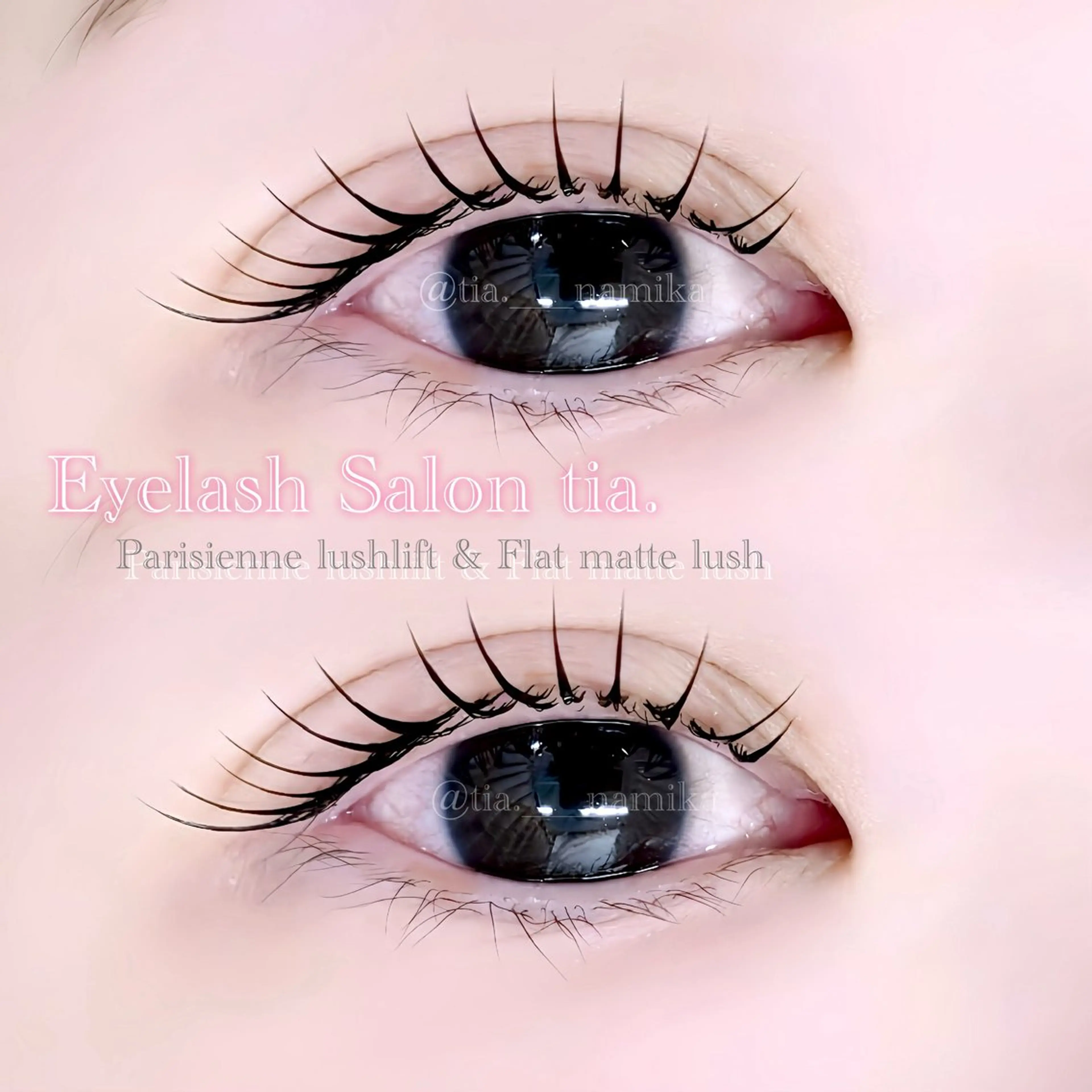 【ナチュラルまつエク】フラットマットラッシュ120本🫧の写真